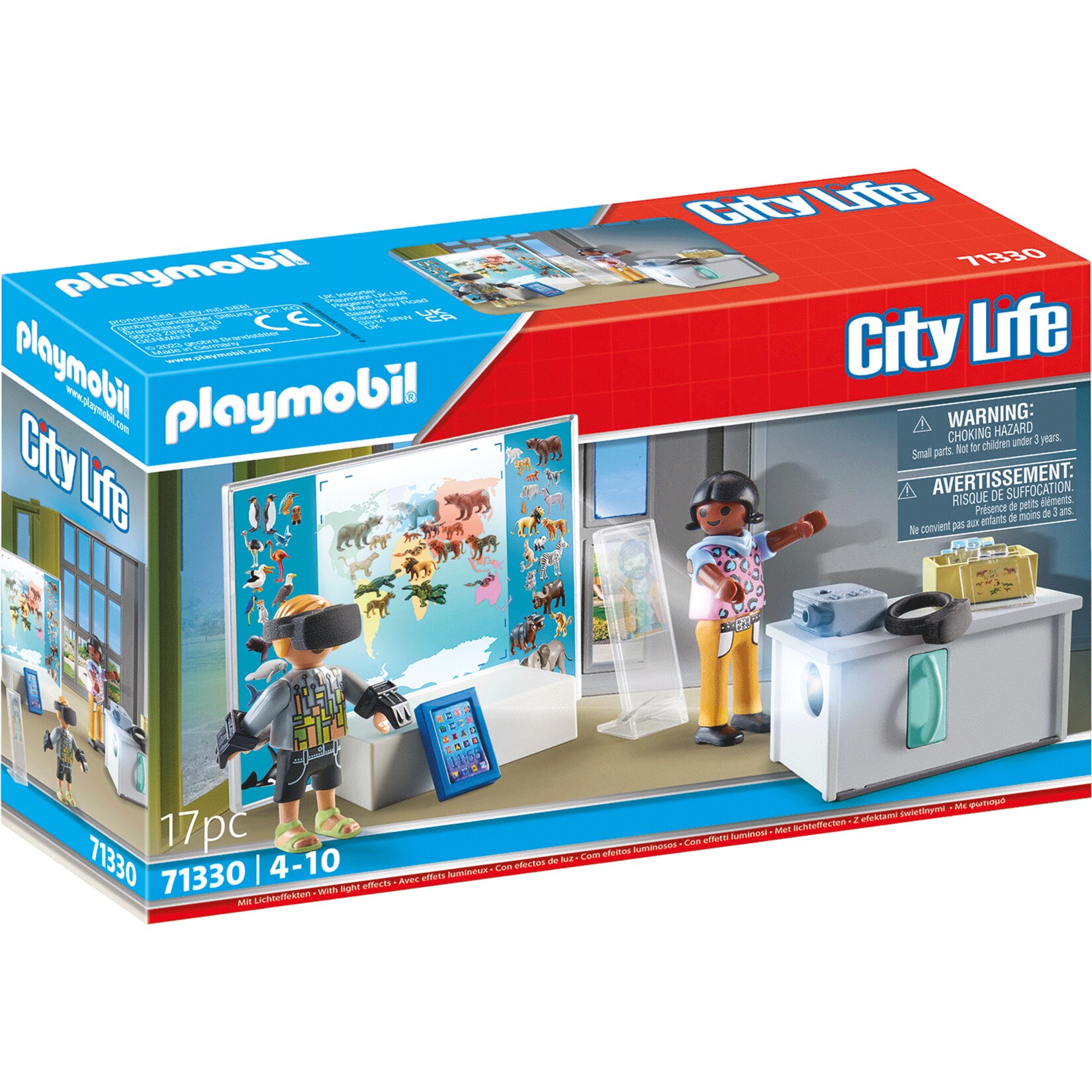 PLAYMOBIL Konstruktionsspielzeug City Life Virtuelles Klassenzimmer