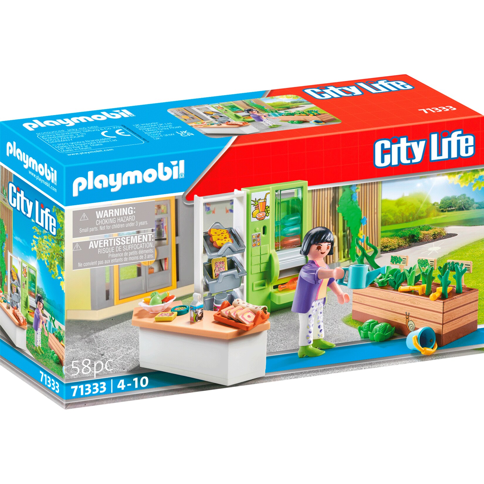 PLAYMOBIL Konstruktionsspielzeug City Life Schulkiosk