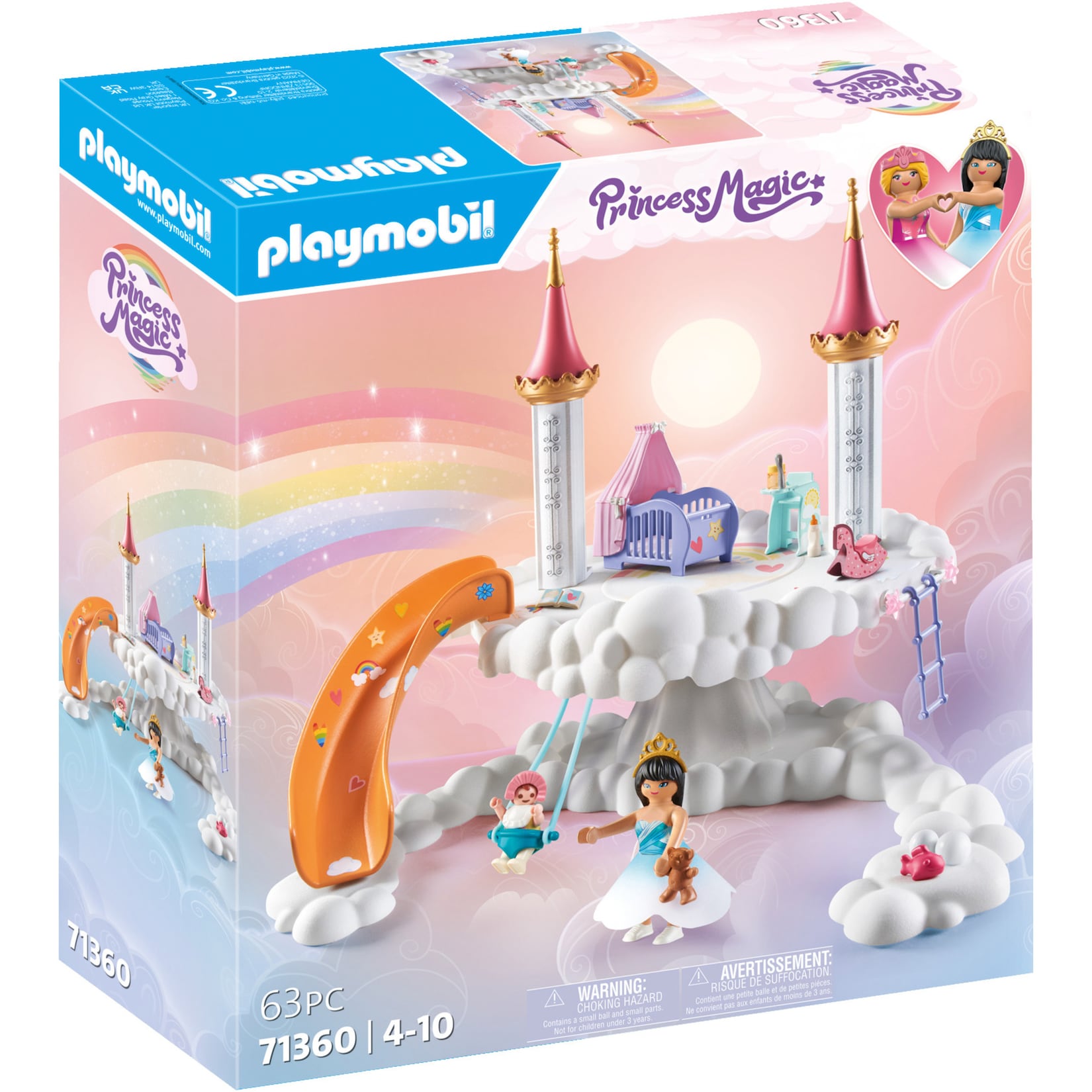 PLAYMOBIL Konstruktionsspielzeug Princess Magic Himmlische Babywolke
