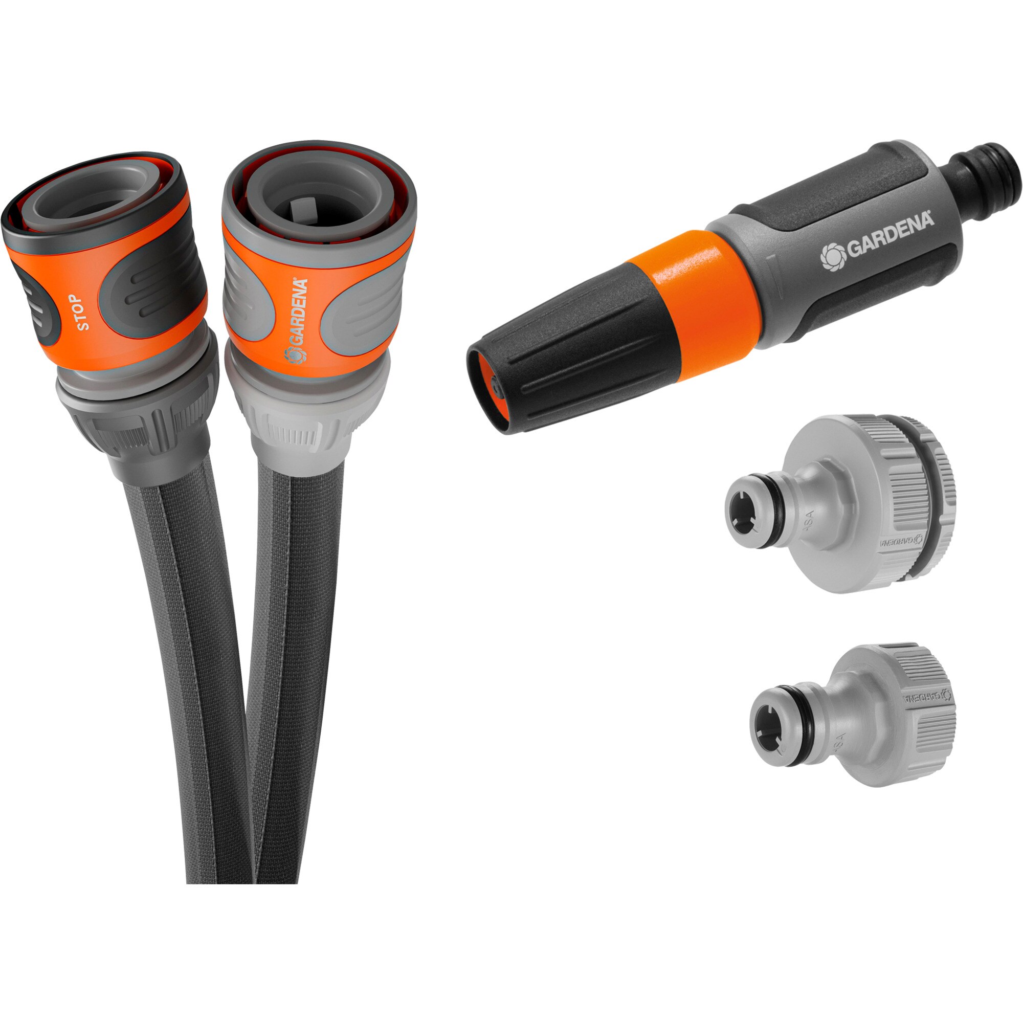 GARDENA Schlauch Textilschlauch Liano Life 1/2", 30 Meter Set - Bild 1