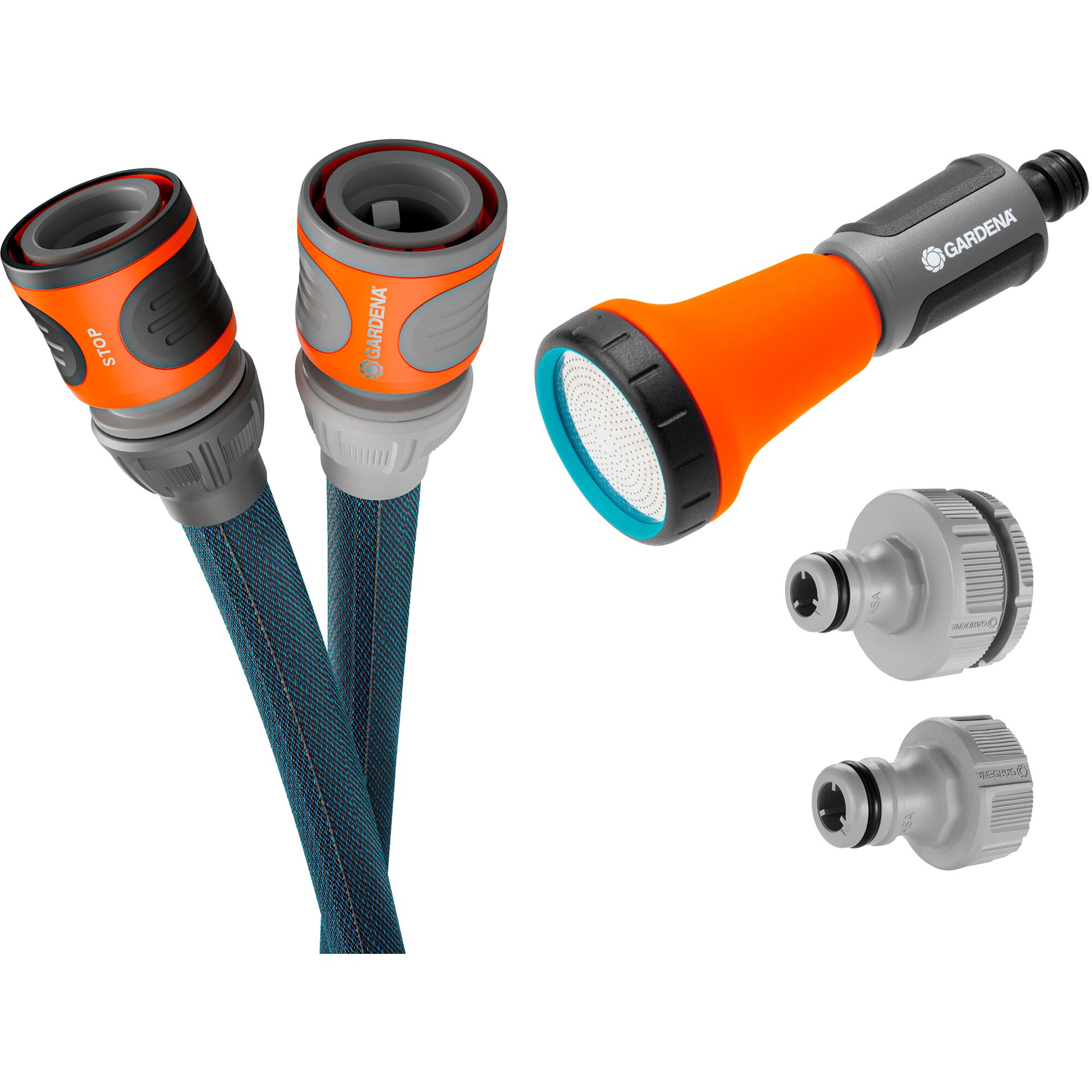 GARDENA Schlauch Textilschlauch Liano Xtreme 1/2", 15 Meter Set - Bild 1