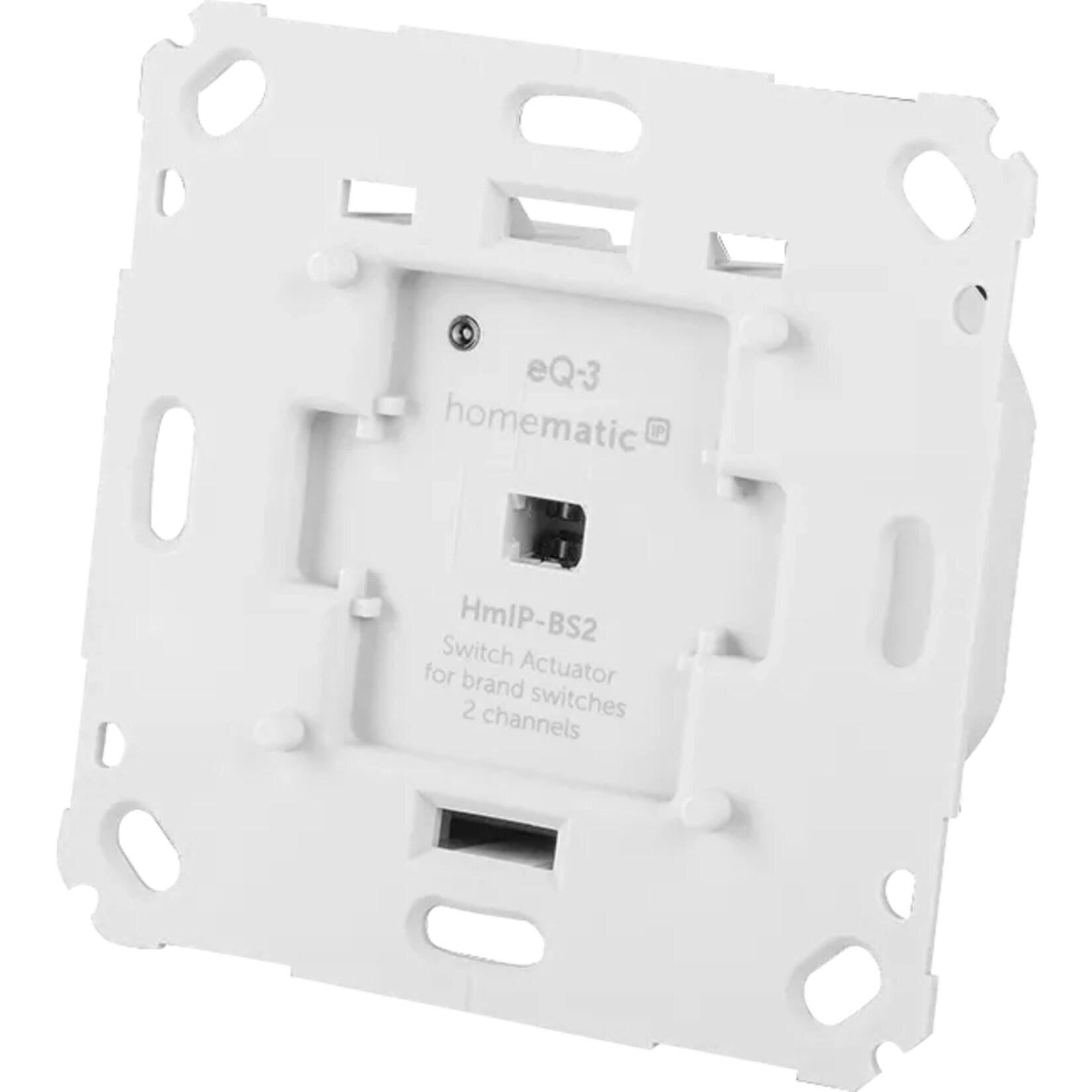 Homematic IP Schalter Schaltaktor für Markenschalter – 2-fach (HmIP-BS2)