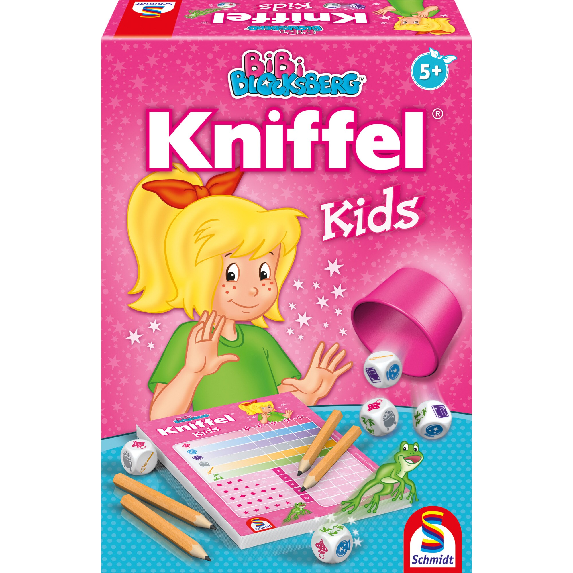 Schmidt Spiele W&uuml;rfelspiel Bibi Blocksberg, Kniffel &reg; Kids - Bild 1