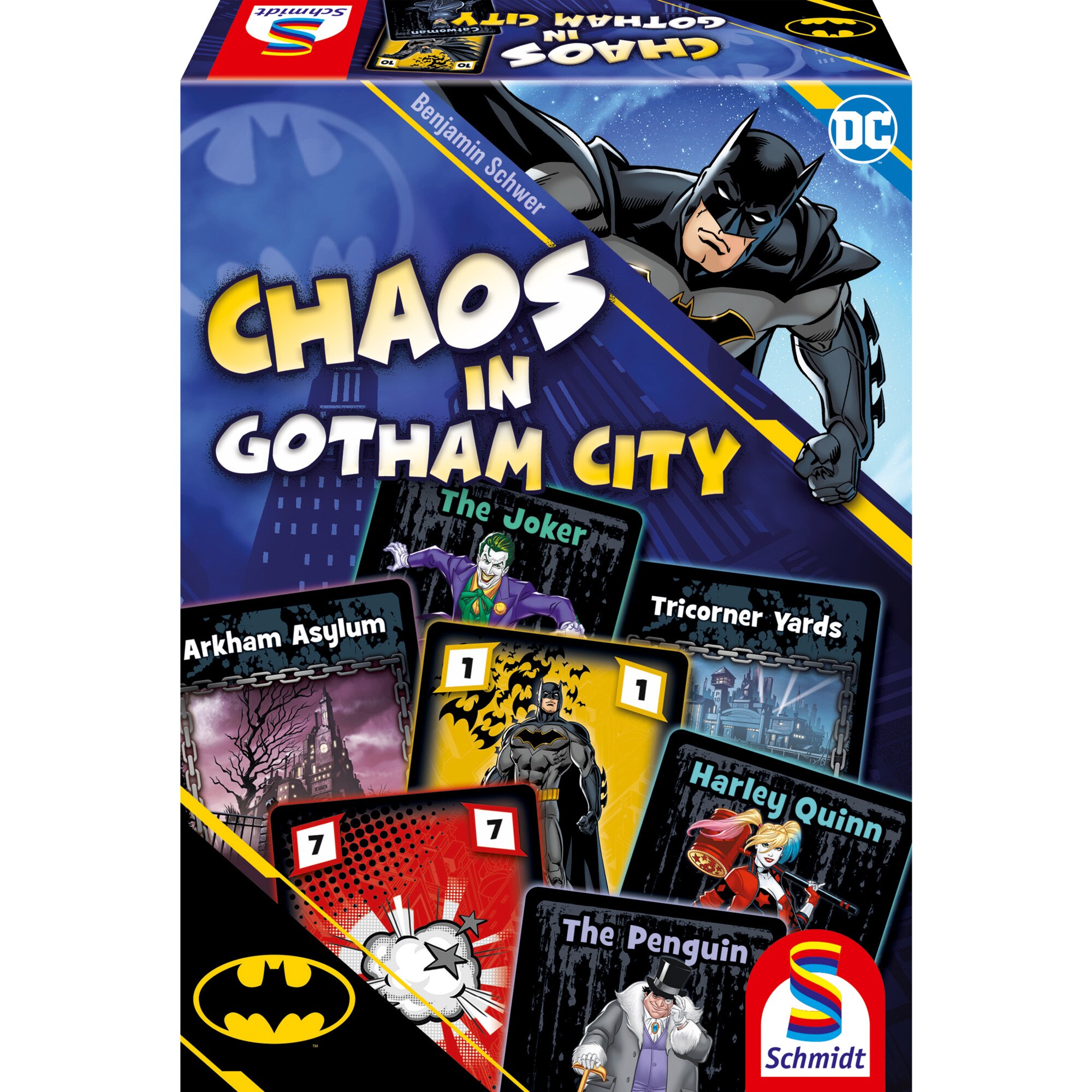 Schmidt Spiele Brettspiel Batman, Chaos in Gotham City - Bild 1