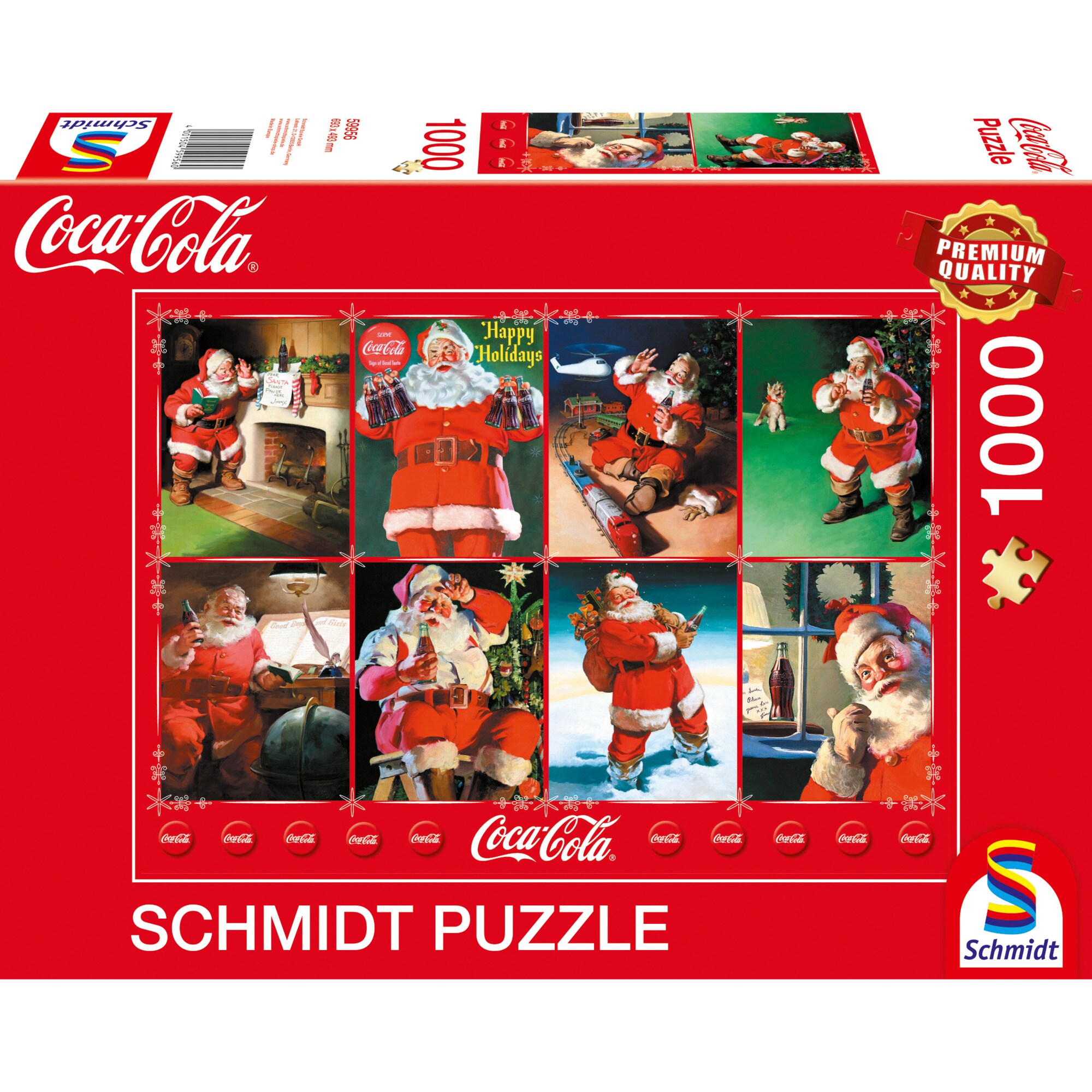 Schmidt Spiele Puzzle Coca-Cola - Santa Claus - Bild 1