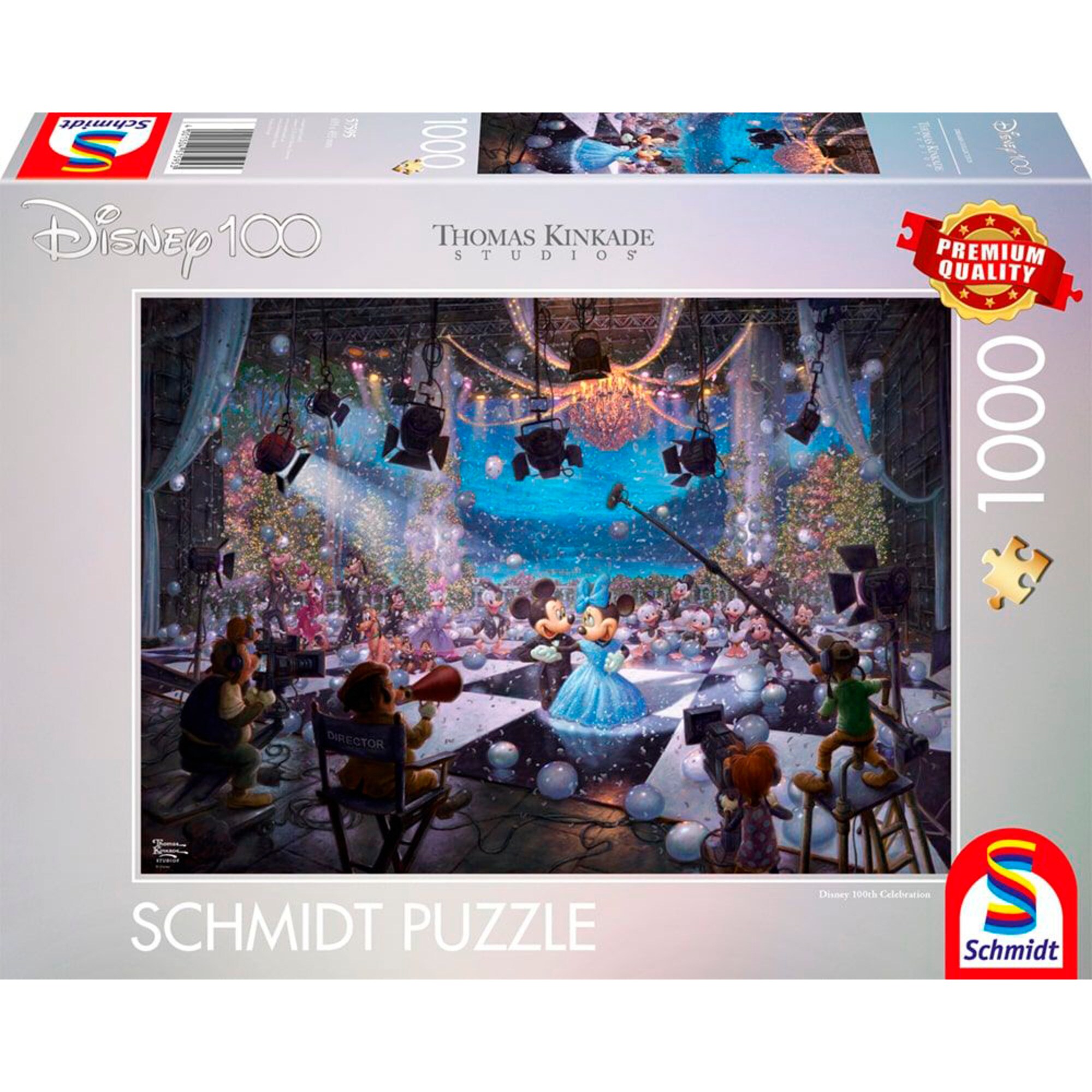 Schmidt Spiele Puzzle Thomas Kinkade Studios: Disney 100th Celebration Sonderedition 1 - Bild 1