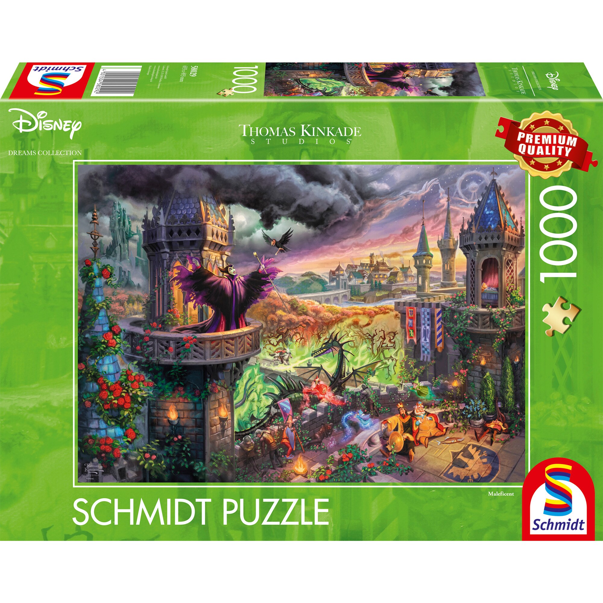 Schmidt Spiele Puzzle Thomas Kinkade Studios: Maleficent - Bild 1