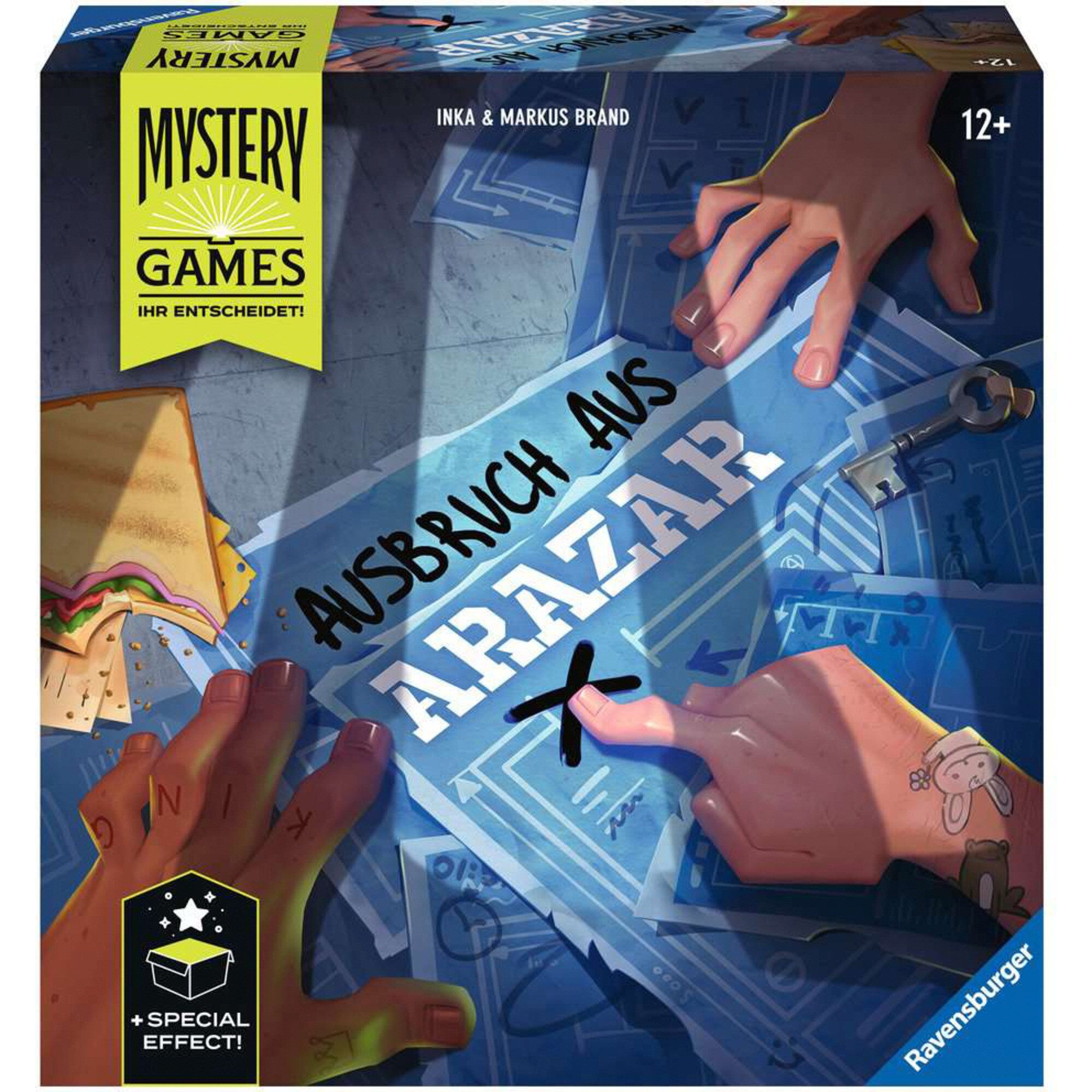 Ravensburger Brettspiel Mystery Games - Der Ausbruch aus Arazar - Bild 1