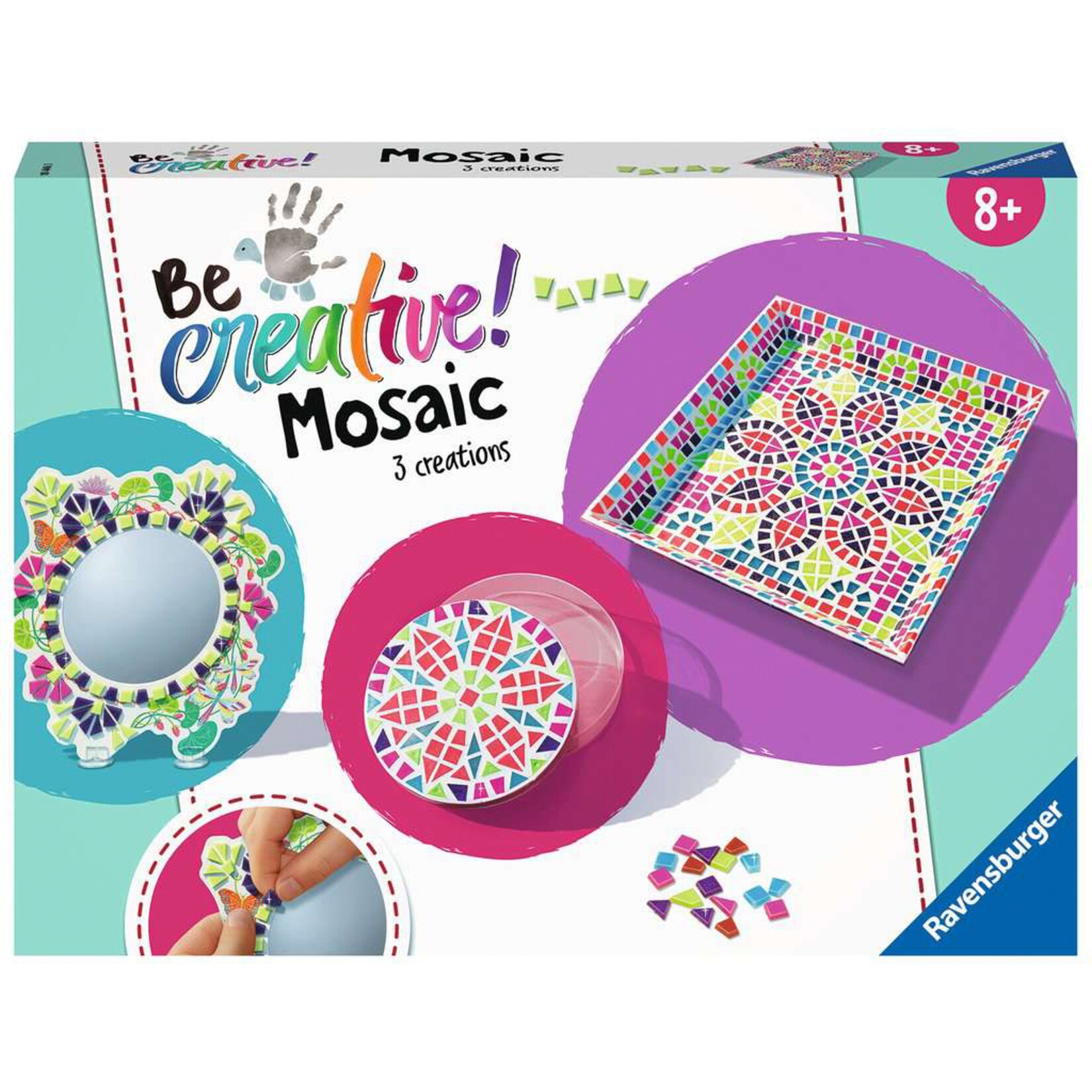 Ravensburger Basteln BeCreative Mosaic Maxi Romantic