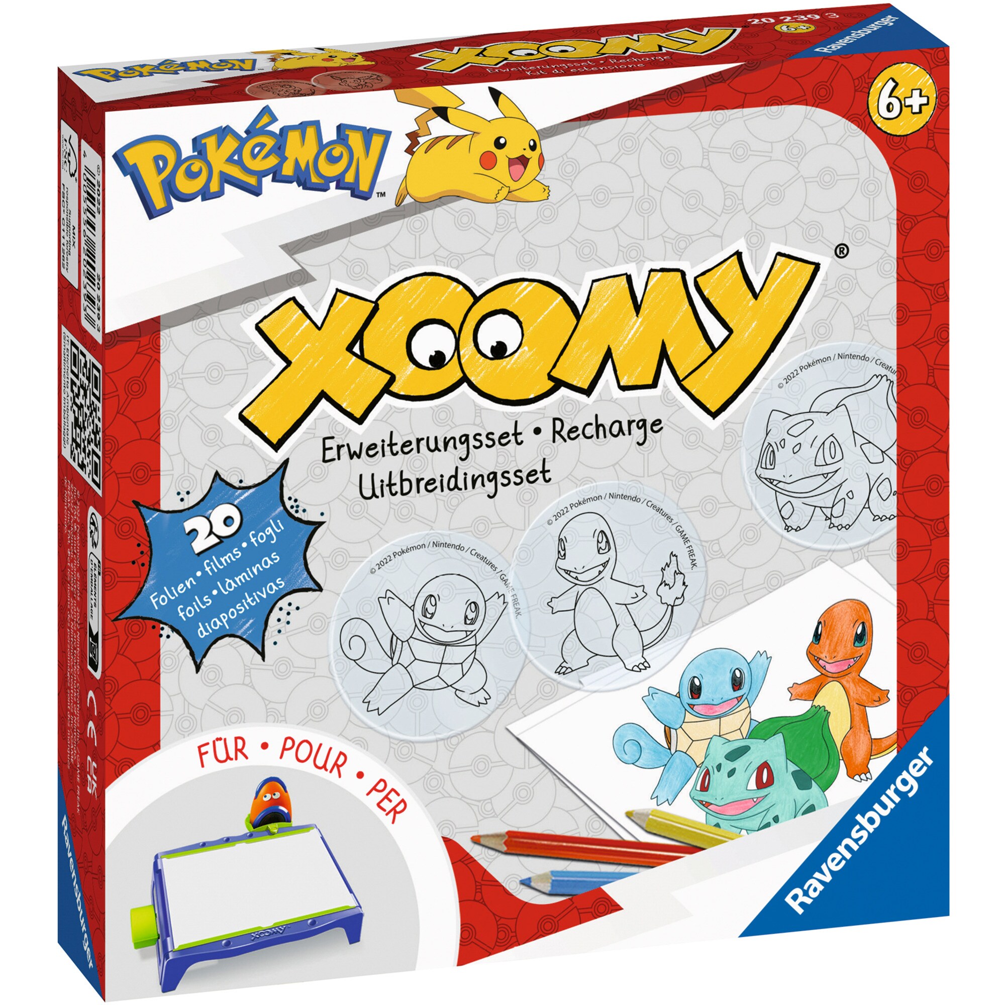 Ravensburger Malen Xoomy Erweiterungsset Pok&eacute;mon - Bild 1