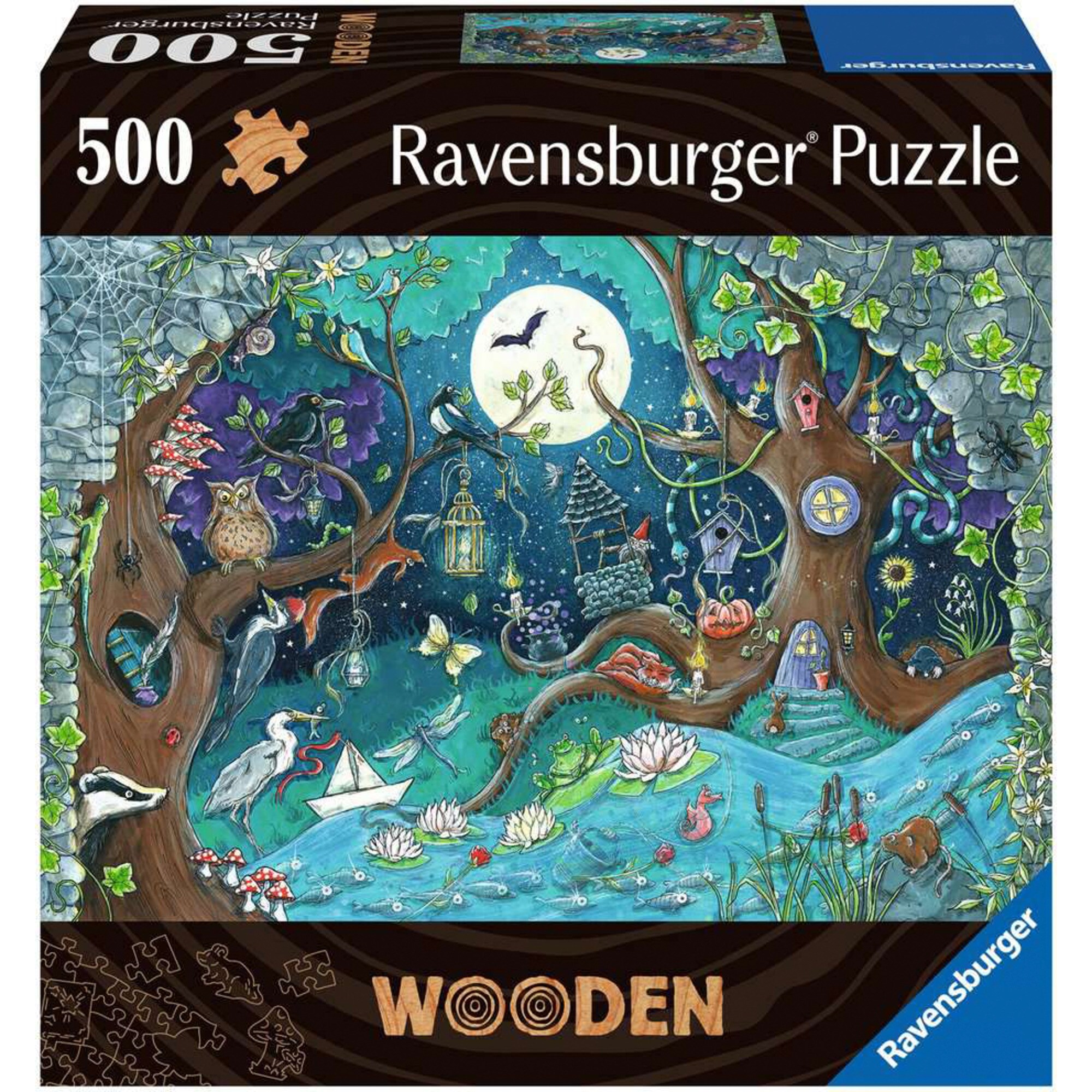 Ravensburger Puzzle Wooden Puzzle Fantasy Forest - Bild 1
