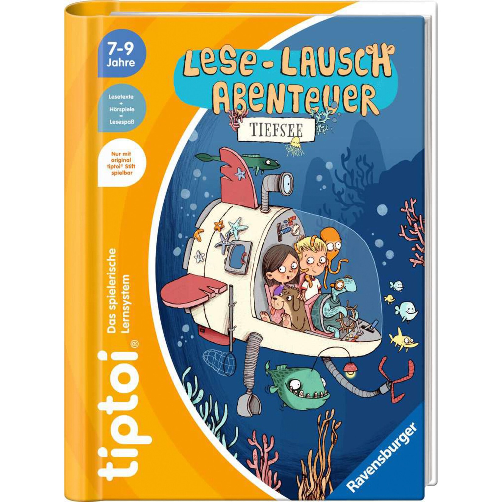 Ravensburger Lernbuch tiptoi Lese-Lausch-Abenteuer: Tiefsee