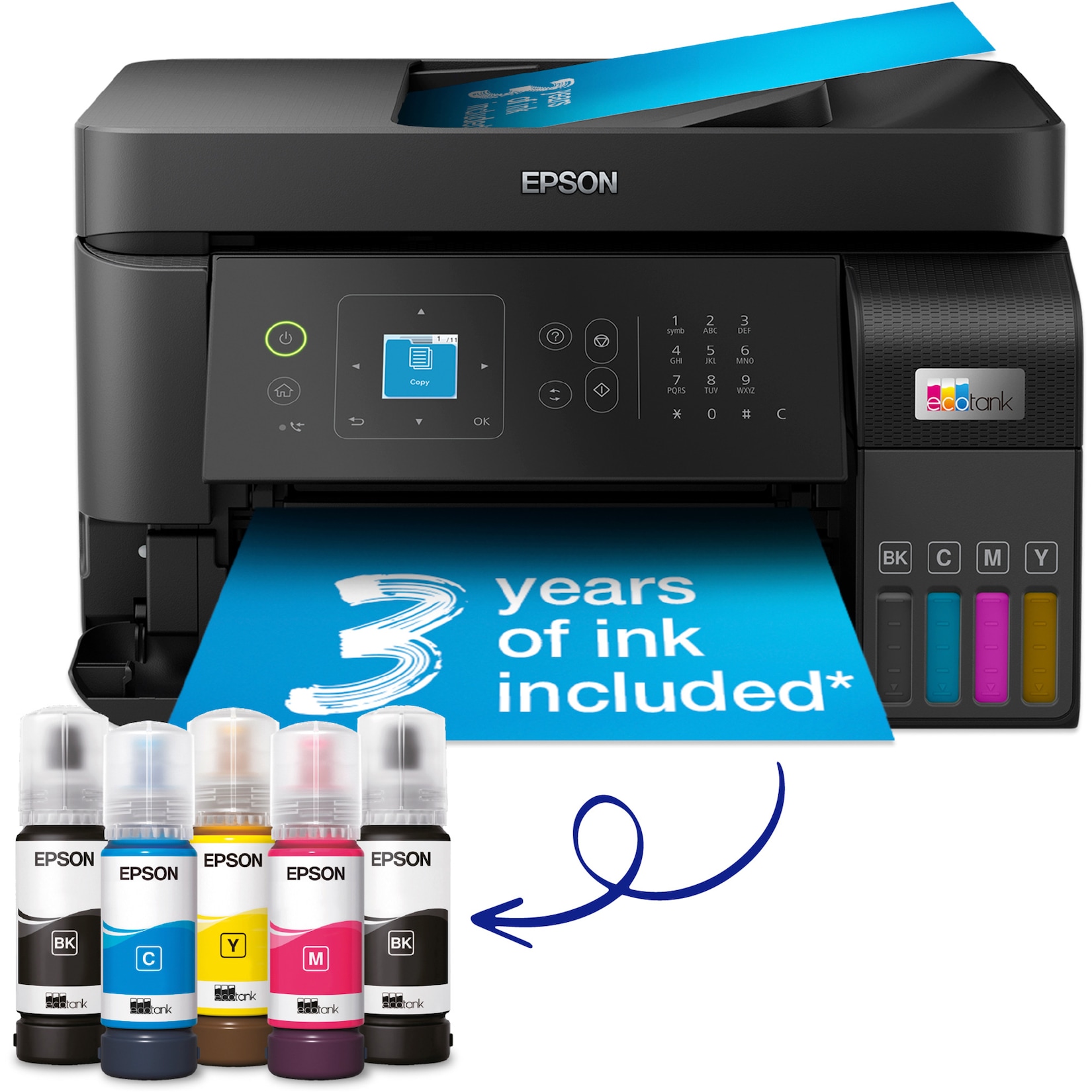 Epson Multifunktionsdrucker EcoTank ET-4810