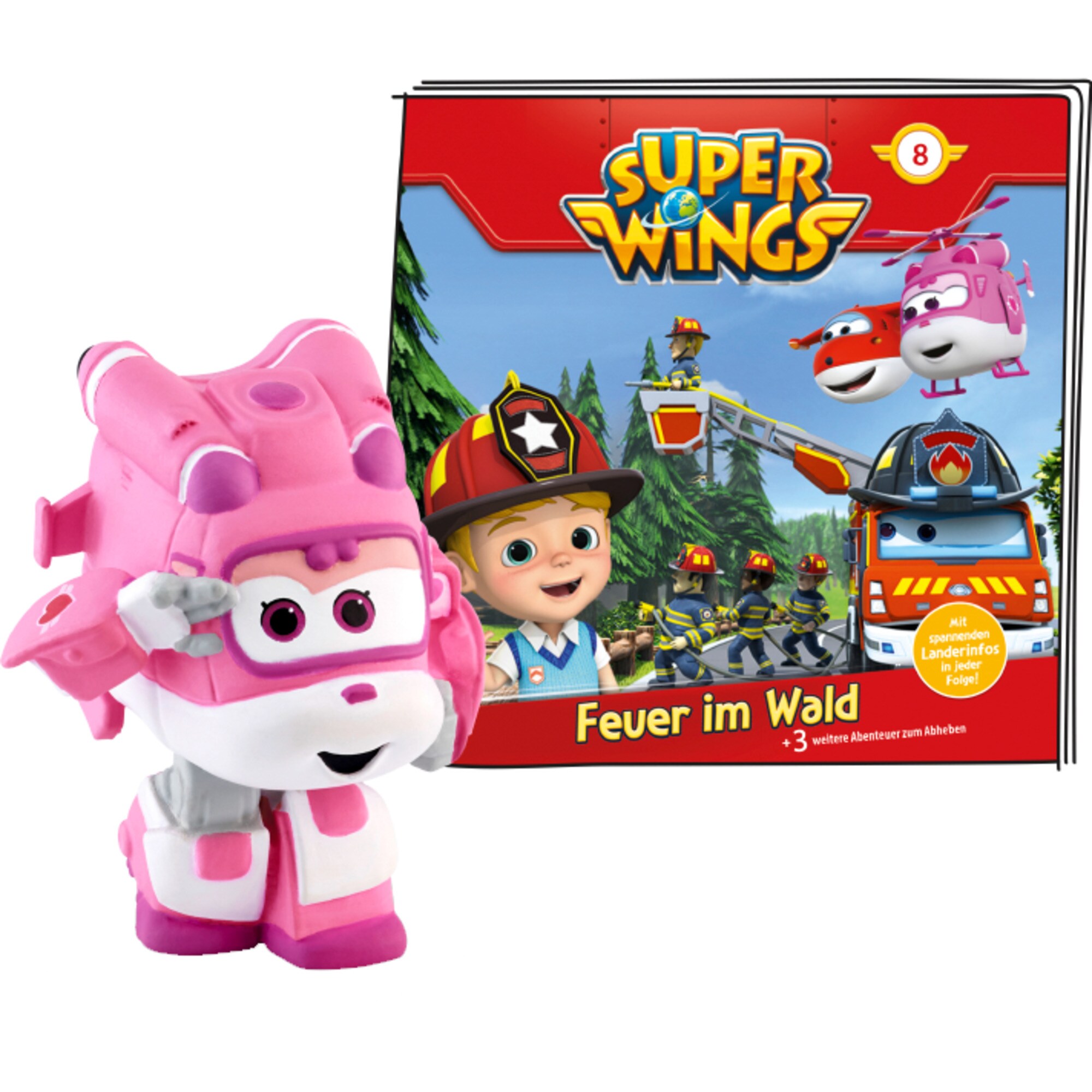 Tonies Spielfigur Super Wings - Feuer im Wald & 3 weitere Abenteuer - Bild 1
