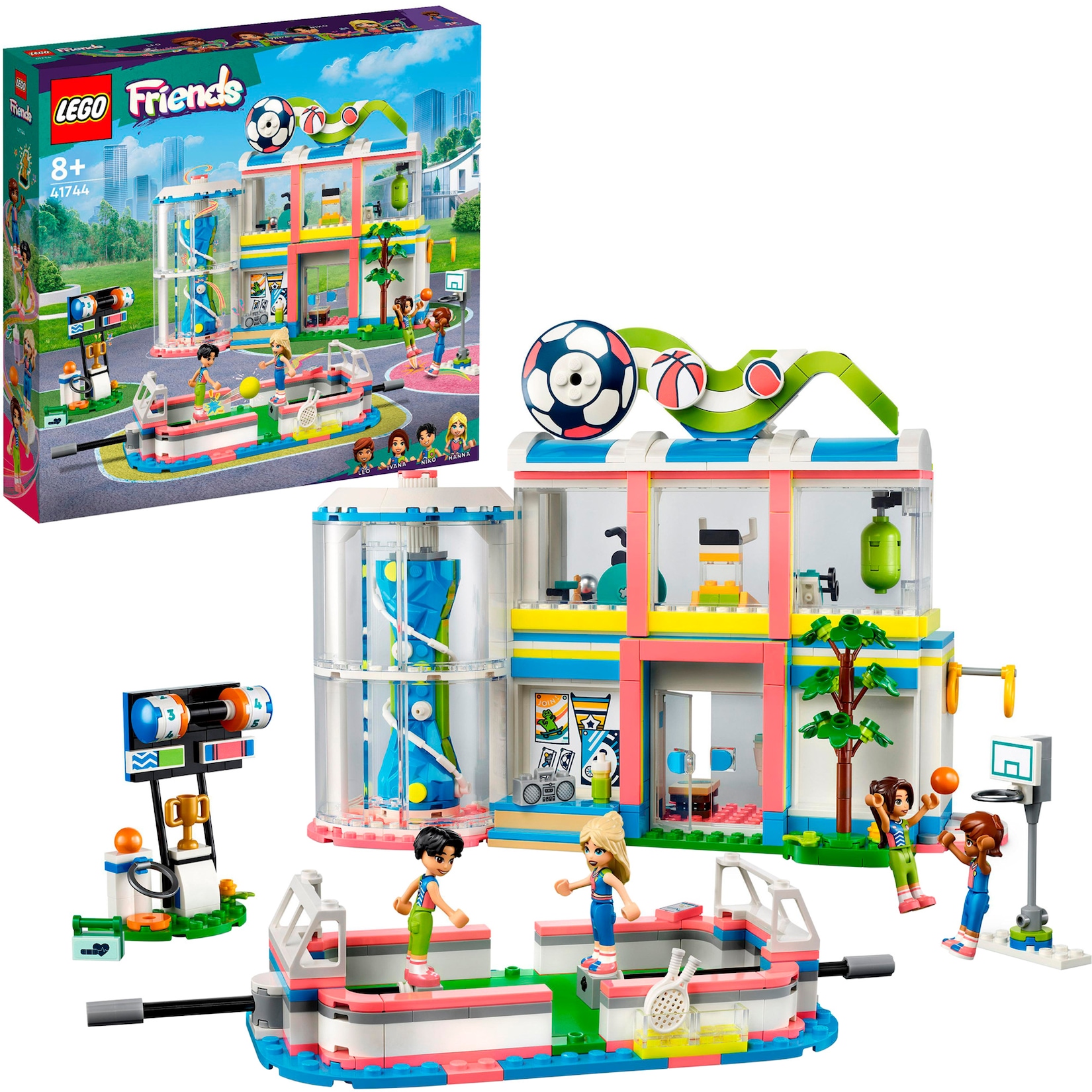 LEGO Konstruktionsspielzeug Friends Sportzentrum