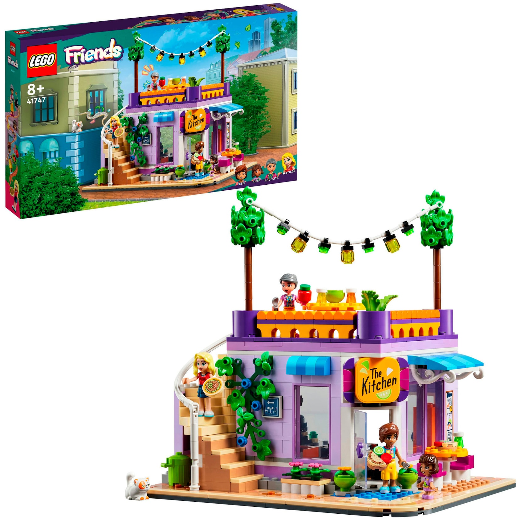 LEGO Konstruktionsspielzeug Friends Heartlake City Gemeinschaftsküche