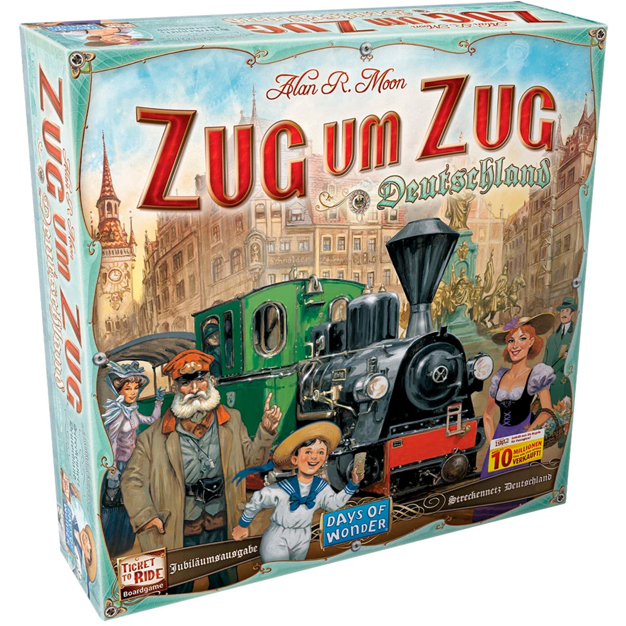 Asmodee Brettspiel Zug um Zug: Deutschland - Bild 1