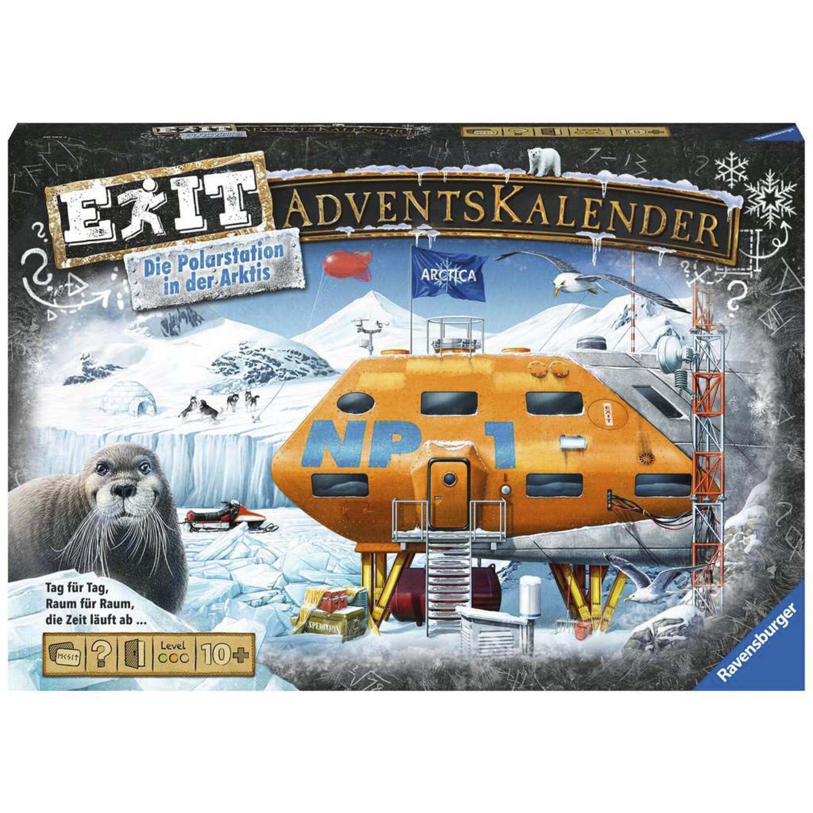 Ravensburger Rätselspiel Exit Adventskalender Polarstation