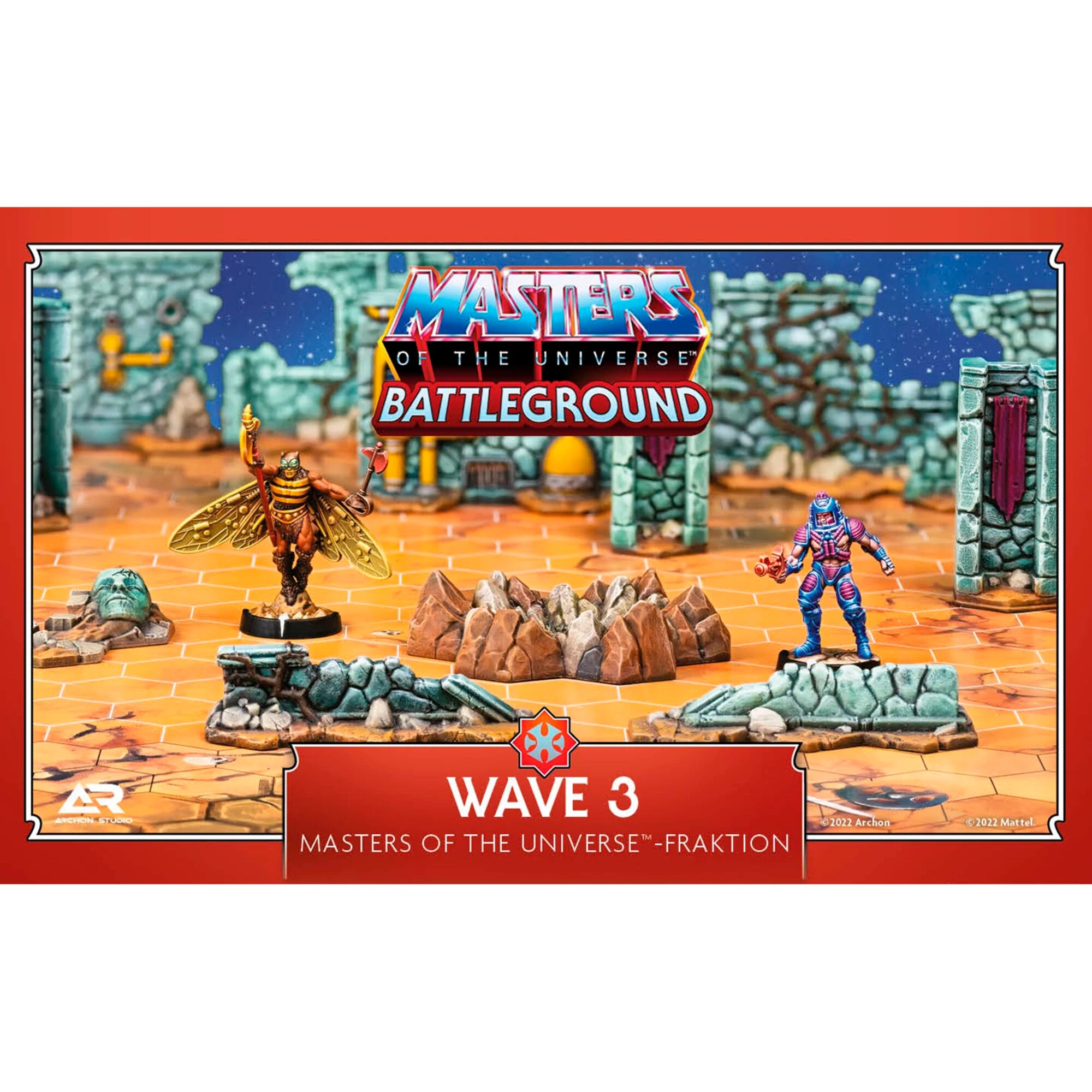 Asmodee Brettspiel Masters of the Universe: Battleground Wave 3 - Masters of the Universe-Fraktion - Bild 1