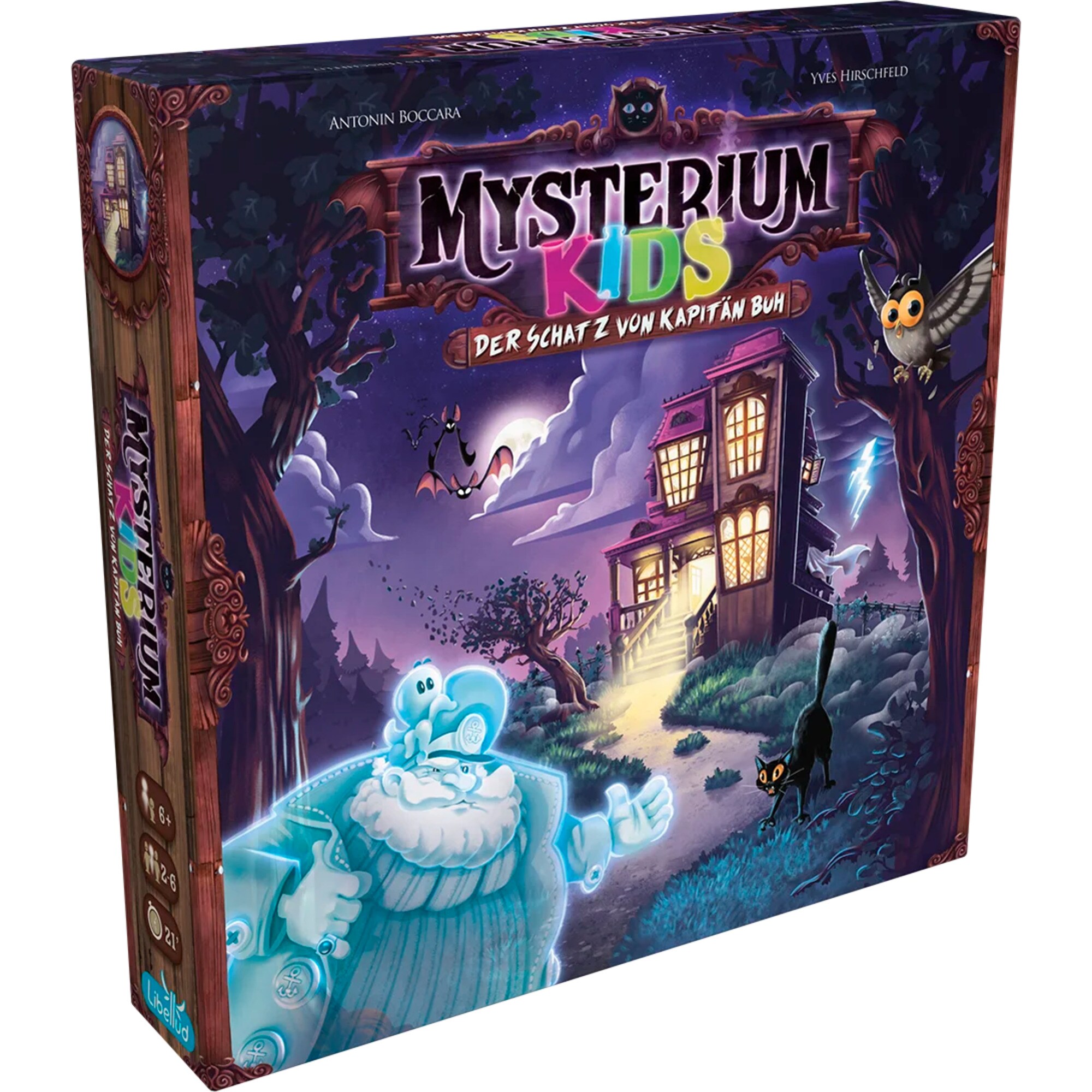 Asmodee Brettspiel Mysterium Kids: Der Schatz von Kapit&auml;n Buh - Bild 1
