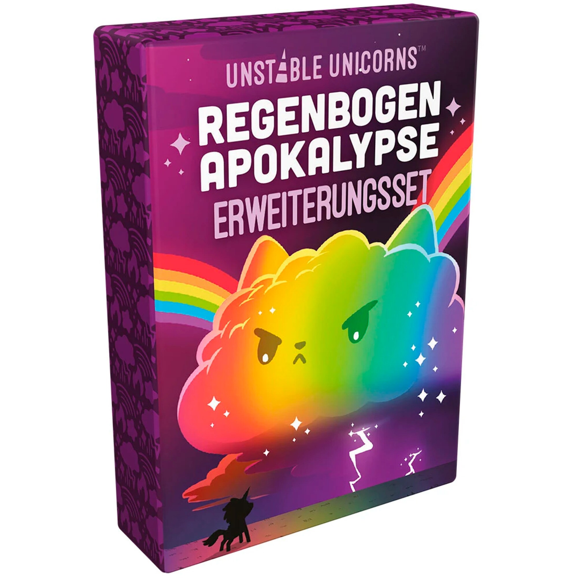 Asmodee Kartenspiel Unstable Unicorns - Regenbogen-Apokalypse Erweiterungsset - Bild 1