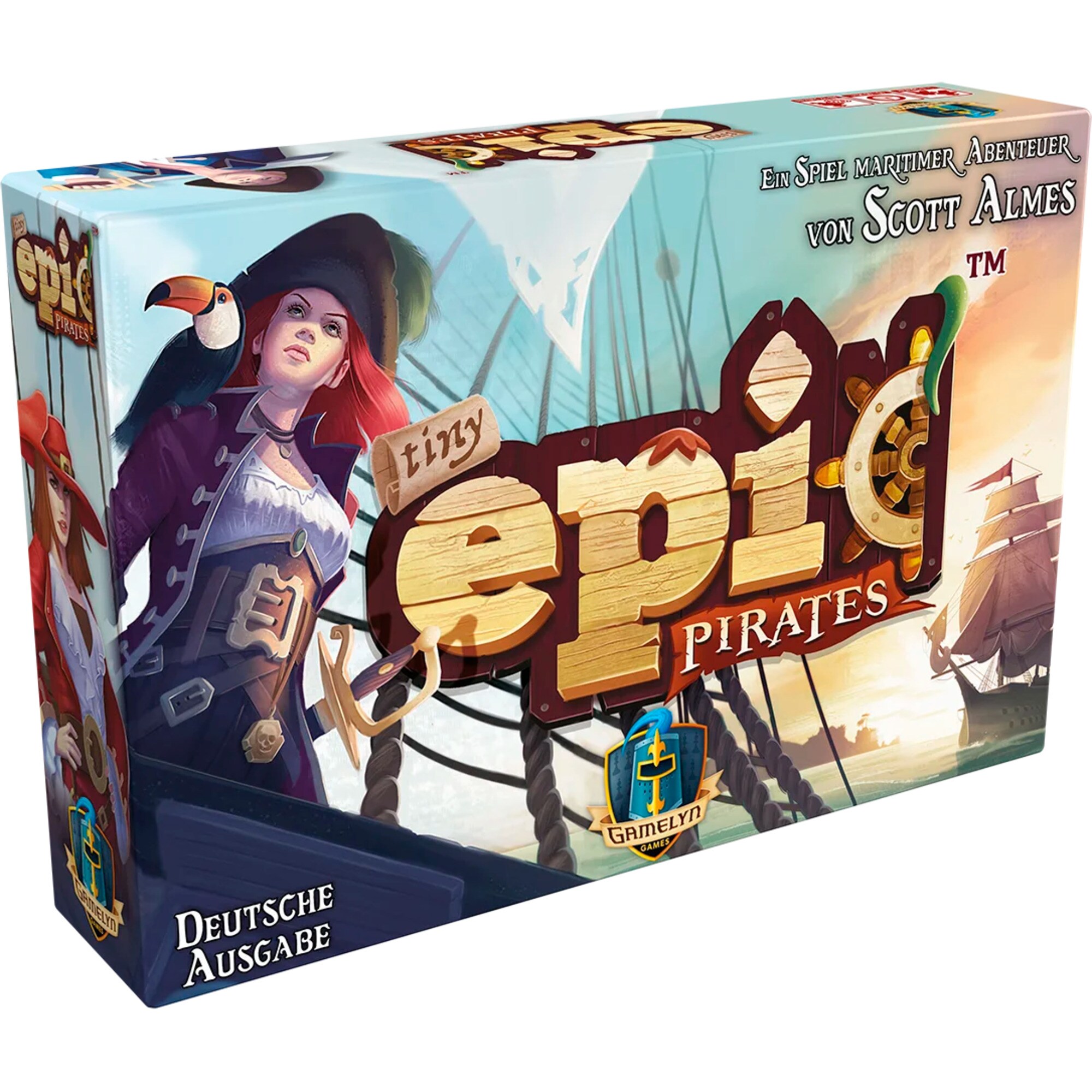 Asmodee Brettspiel Tiny Epic Pirates - Bild 1