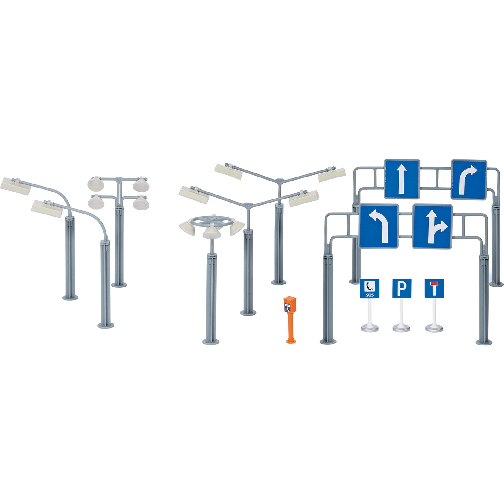SIKU Kulisse WORLD Schilder und Leuchten | 04006874055944