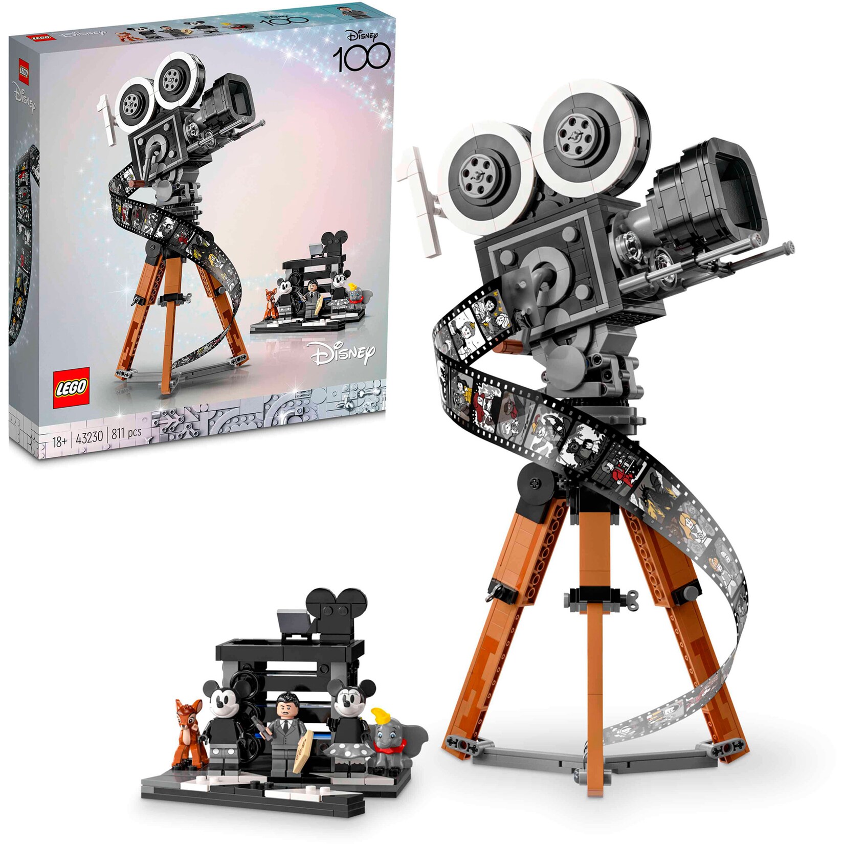 LEGO Konstruktionsspielzeug Disney Classic Kamera – Hommage an Walt Disney | 05702017462530