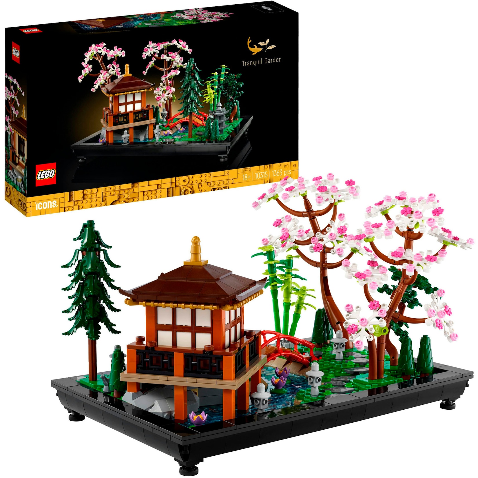 LEGO Konstruktionsspielzeug Icons Garten der Stille