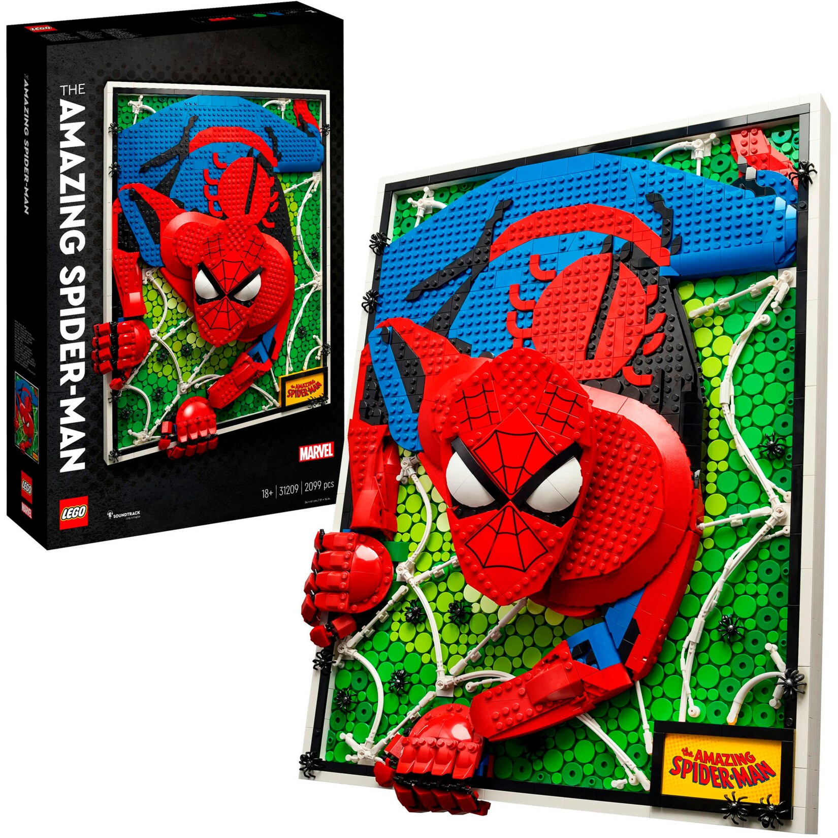 LEGO Konstruktionsspielzeug Art The Amazing Spider-Man