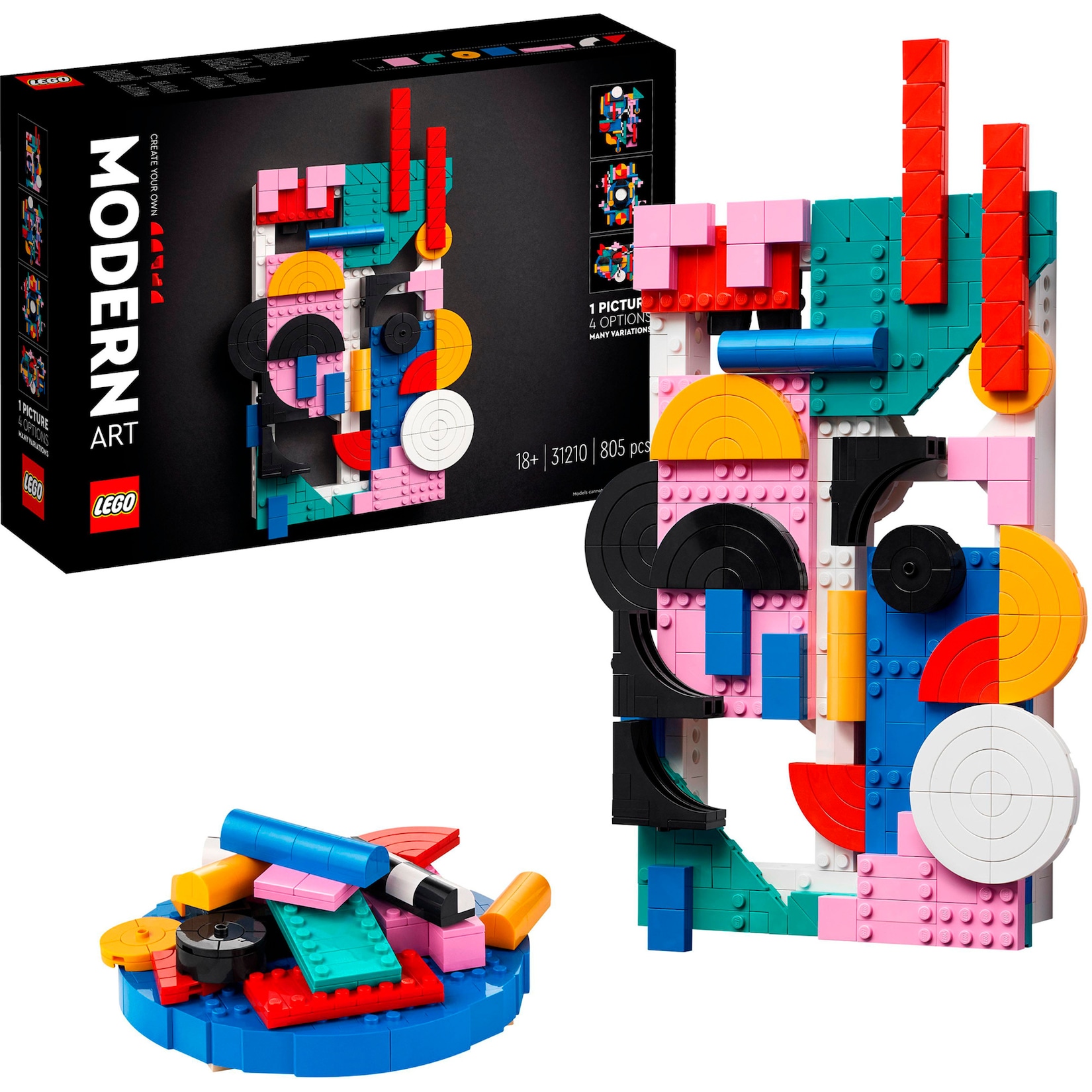 LEGO Konstruktionsspielzeug Art Moderne Kunst