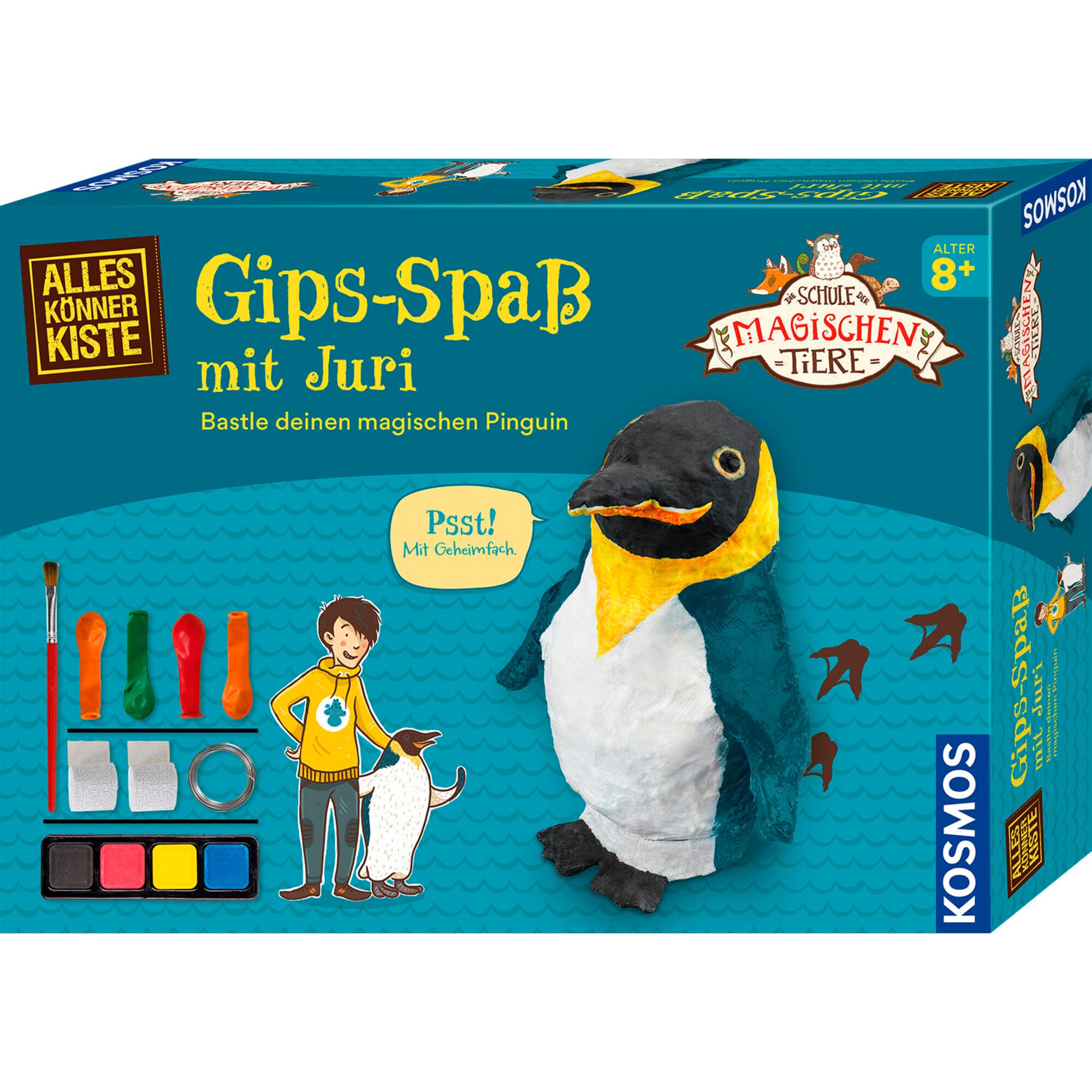 Kosmos Basteln Die Schule der magischen Tiere - Gips-Spa&szlig; mit Juri - Bild 1