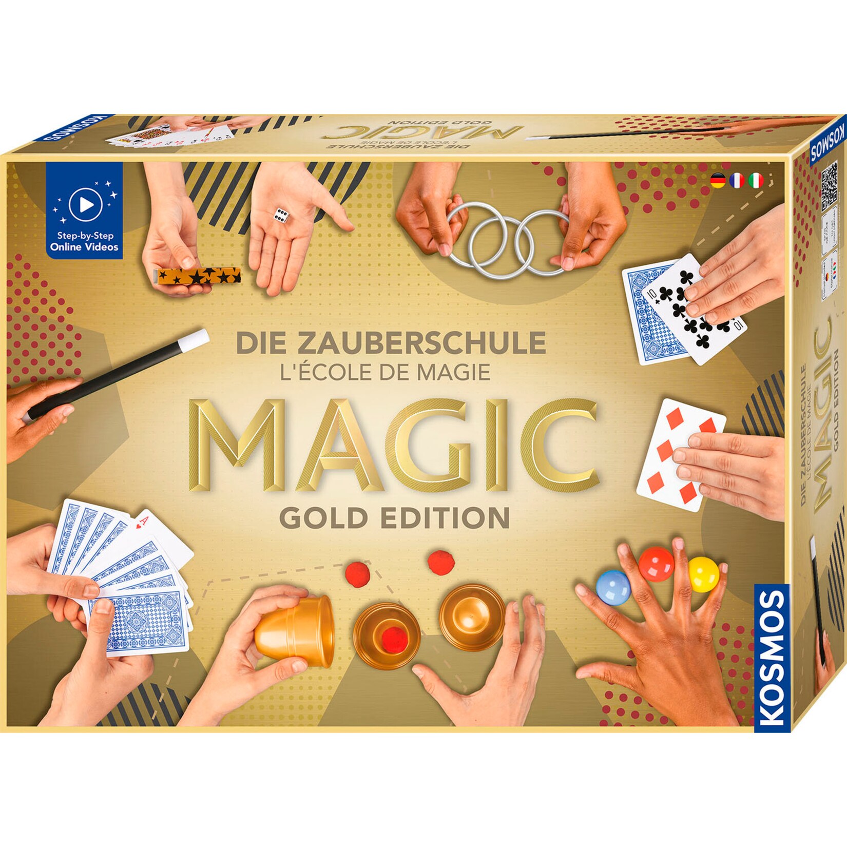 Kosmos Zauberkasten Die Zauberschule Magic Gold Editiion