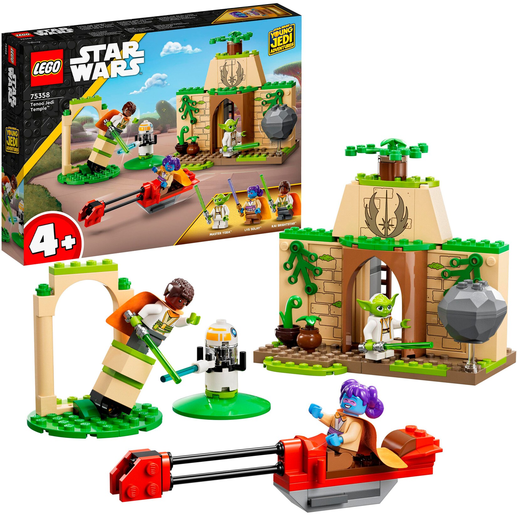 LEGO Konstruktionsspielzeug Star Wars Tenno Jedi Temple