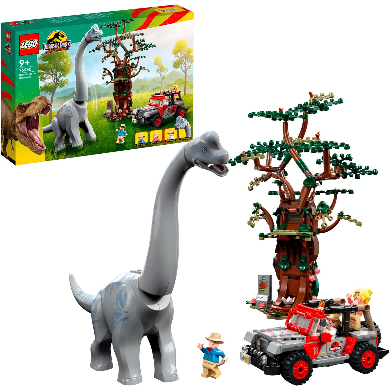 LEGO Konstruktionsspielzeug Jurassic World Entdeckung des Brachiosaurus