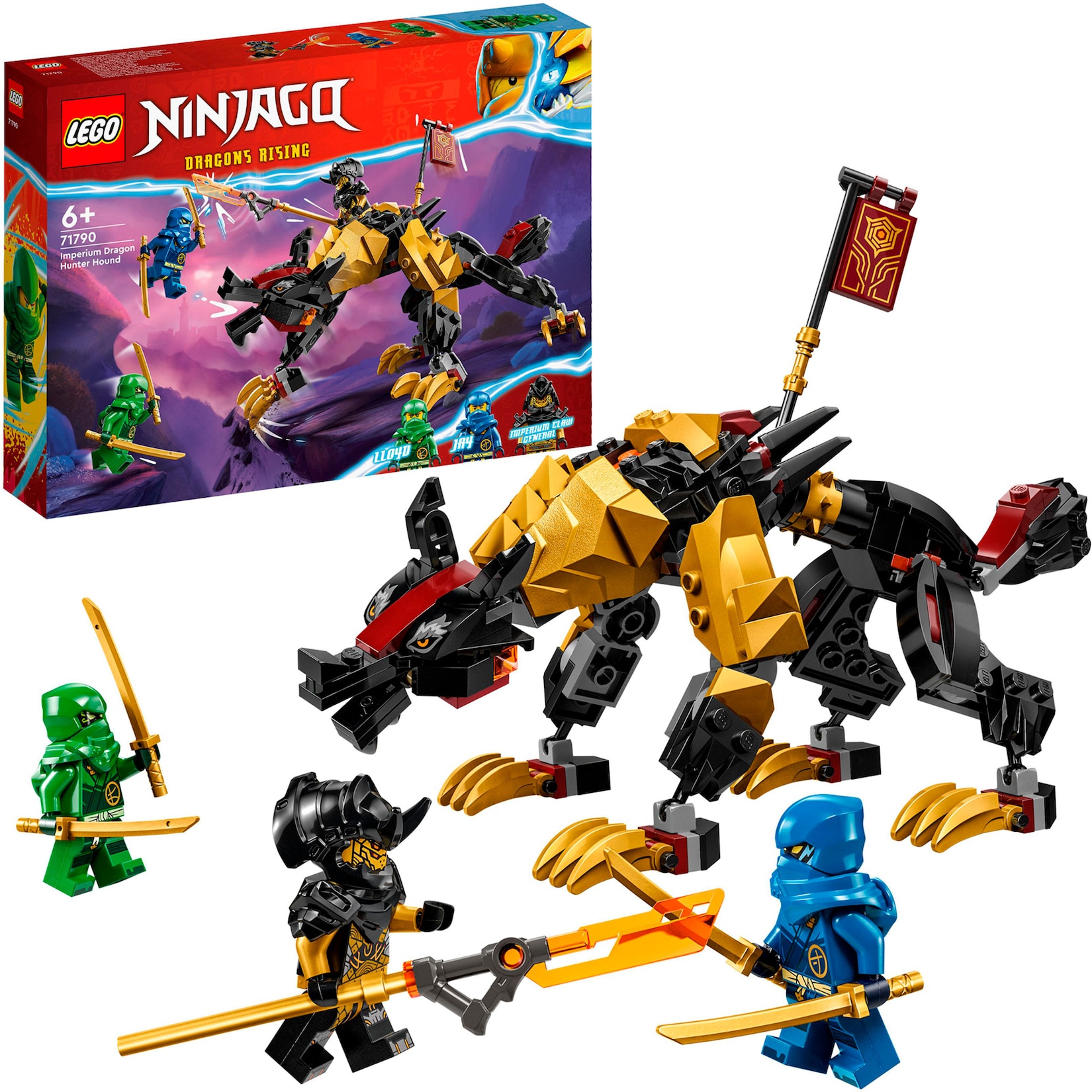LEGO Konstruktionsspielzeug Ninjago Jagdhund des kaiserlichen Jägers