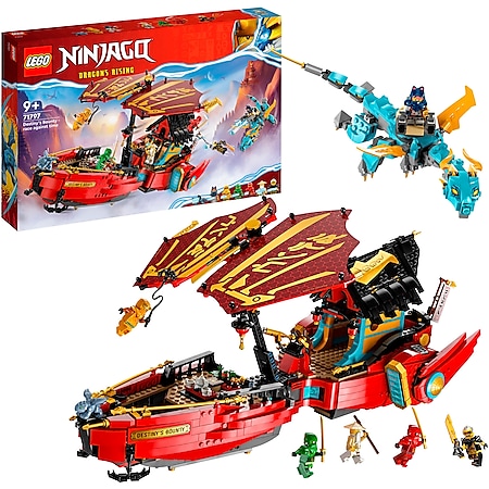 LEGO Konstruktionsspielzeug Ninjago Ninja-Flugsegler im Wettlauf mit der Zeit - Bild 1