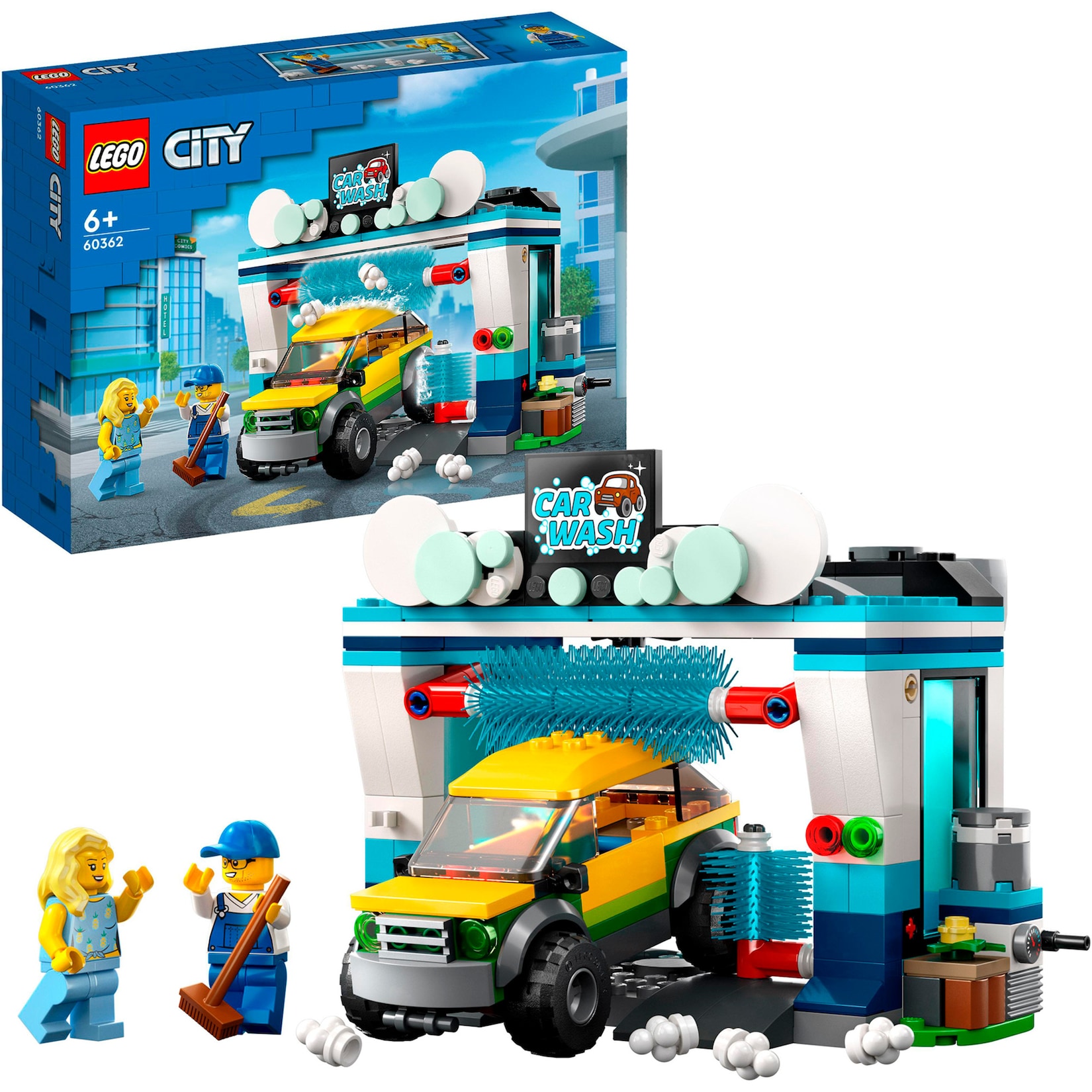 LEGO Konstruktionsspielzeug City Autowaschanlage