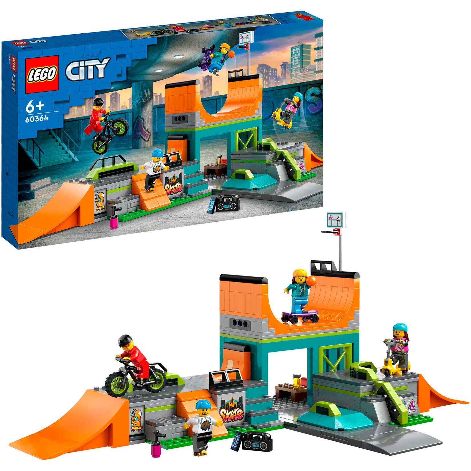 LEGO Konstruktionsspielzeug City Skaterpark