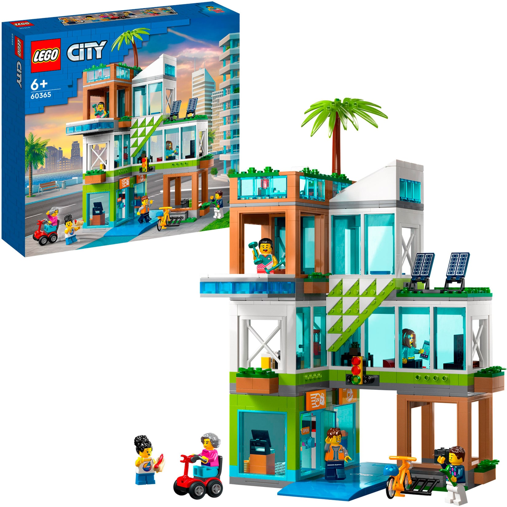 LEGO Konstruktionsspielzeug City Appartementhaus