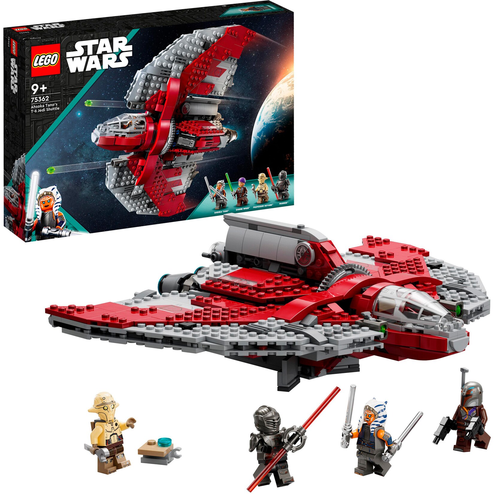 LEGO Konstruktionsspielzeug Star Wars Ahsoka Tanos T-6 Jedi Shuttle | 05702017421438