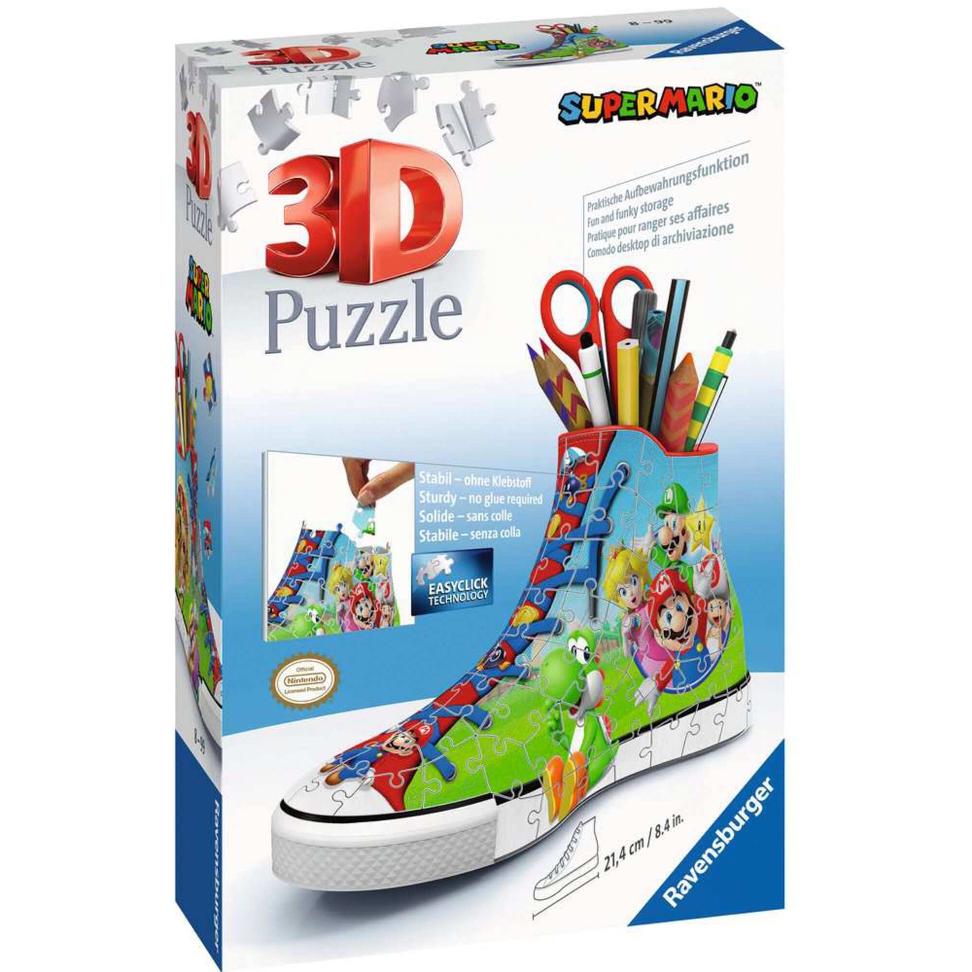 Ravensburger Puzzle 3D Puzzle Sneaker Super Mario - Bild 1