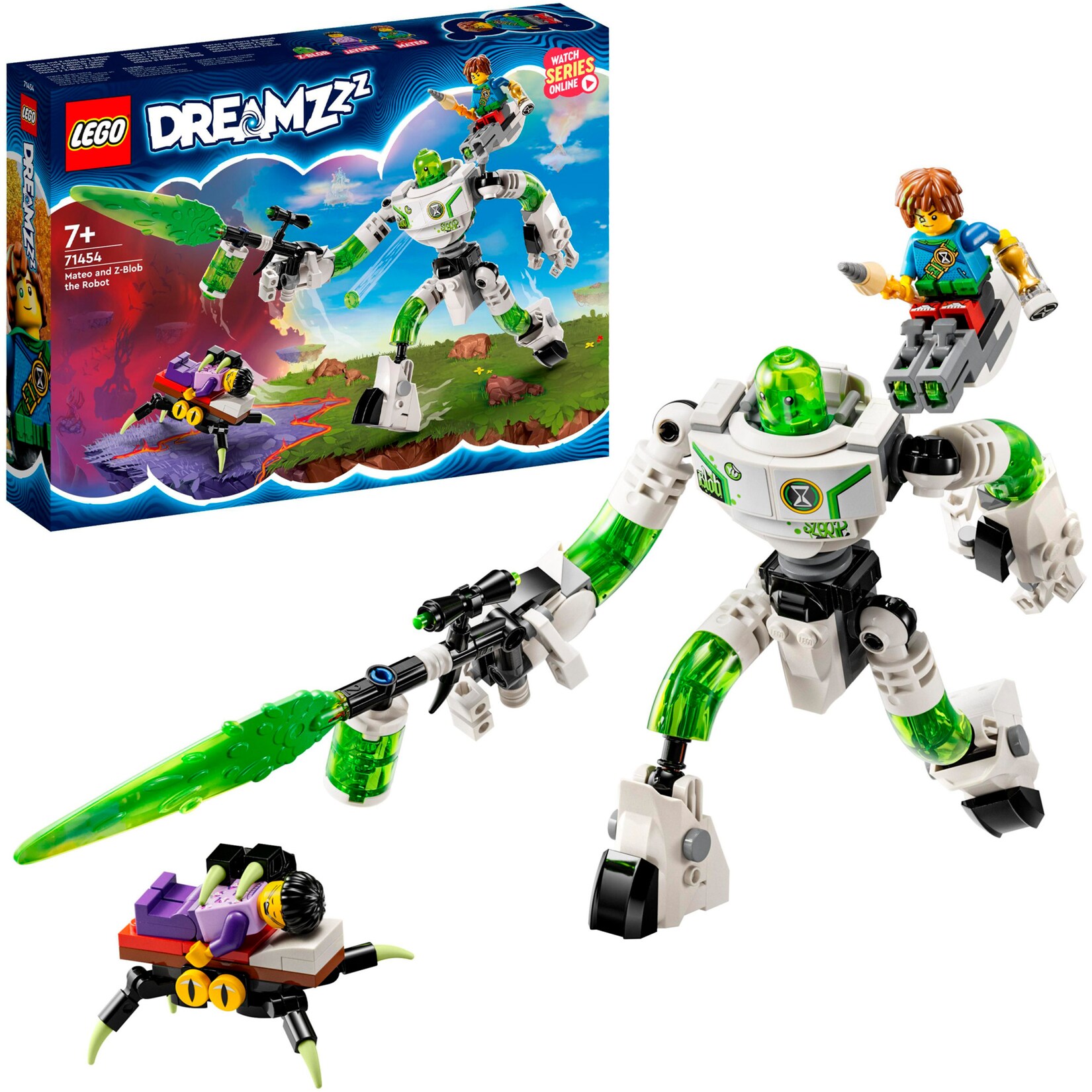 LEGO Konstruktionsspielzeug DREAMZzz Mateo und Roboter Z-Blob