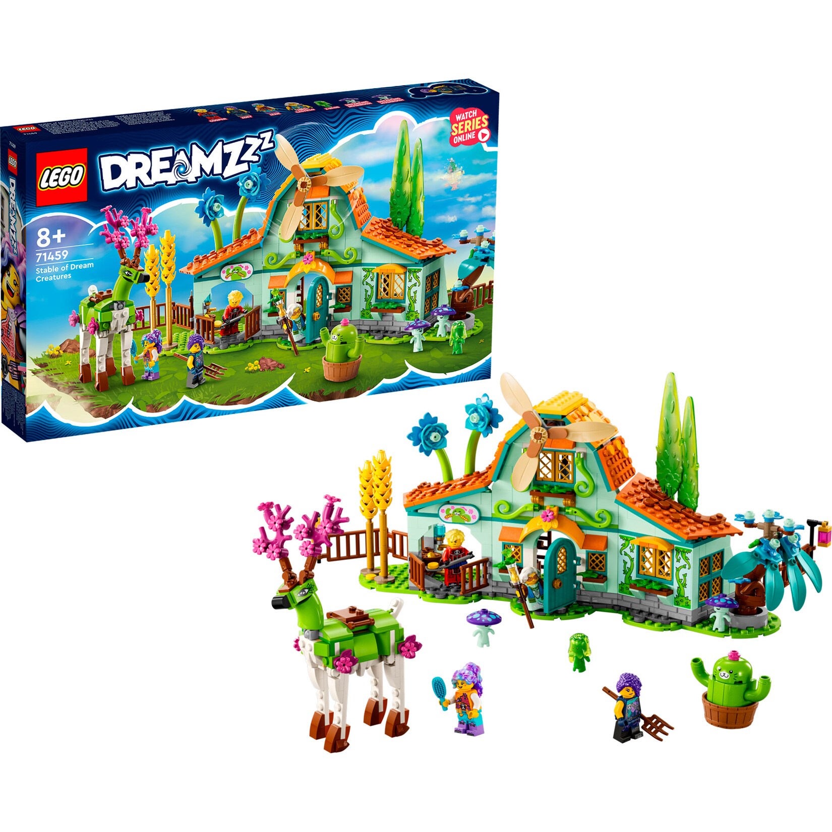 LEGO Konstruktionsspielzeug DREAMZzz Stall der Traumwesen