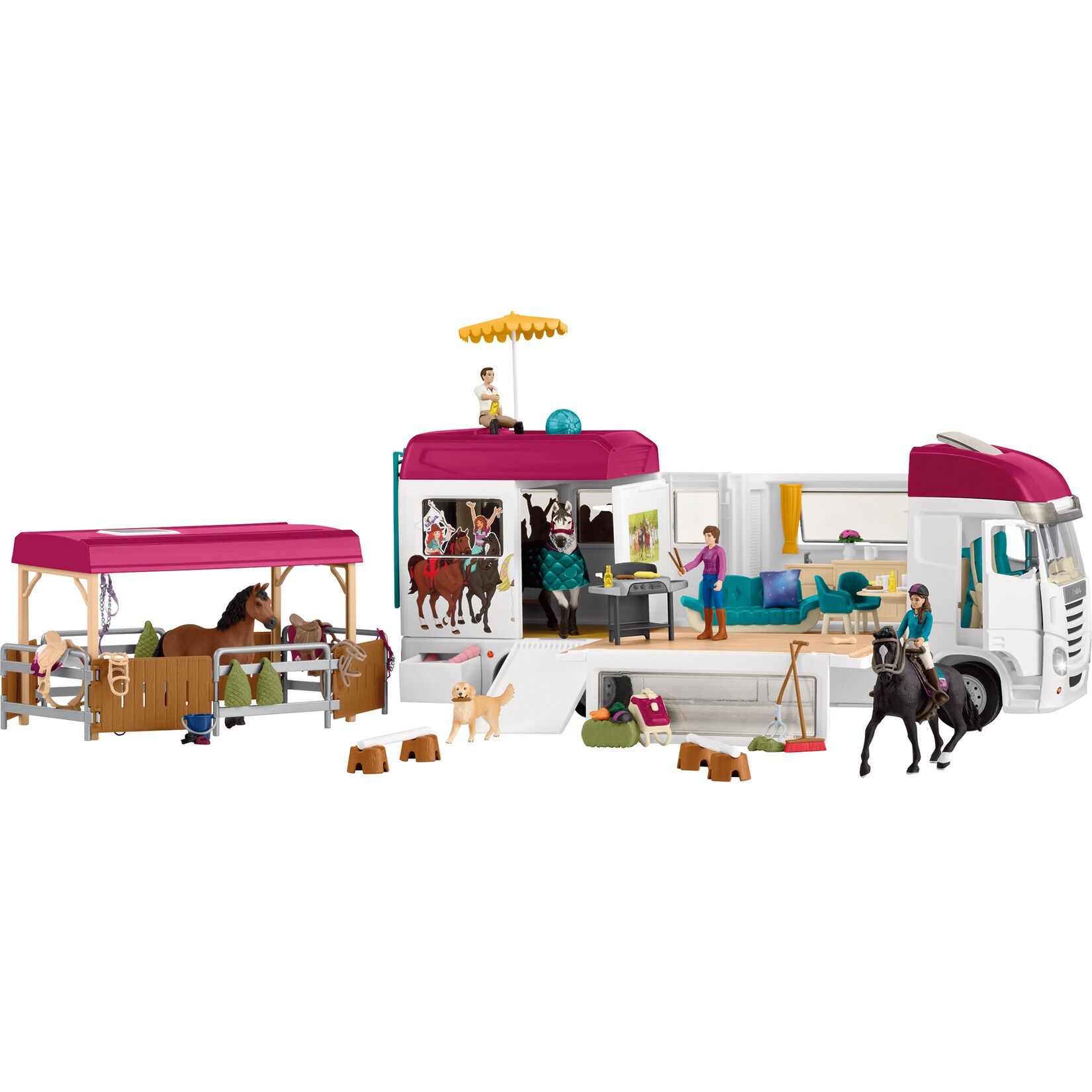 Schleich Spielfahrzeug Horse Club Pferdetransporter | 04059433652368