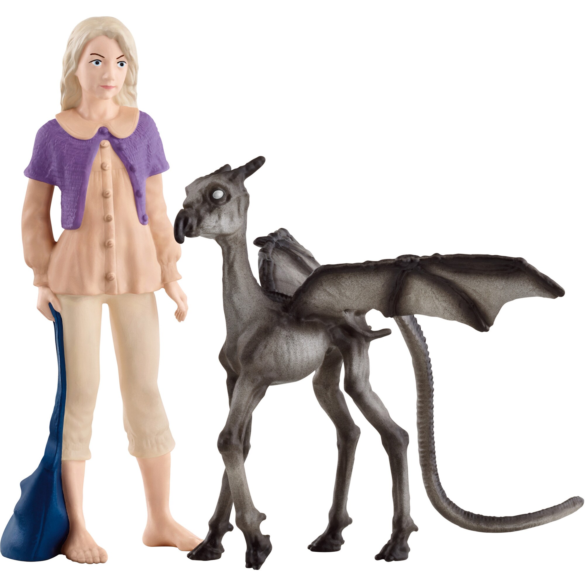 Schleich Spielfigur Wizarding World Harry Potter - Luna & Baby Thestral - Bild 1