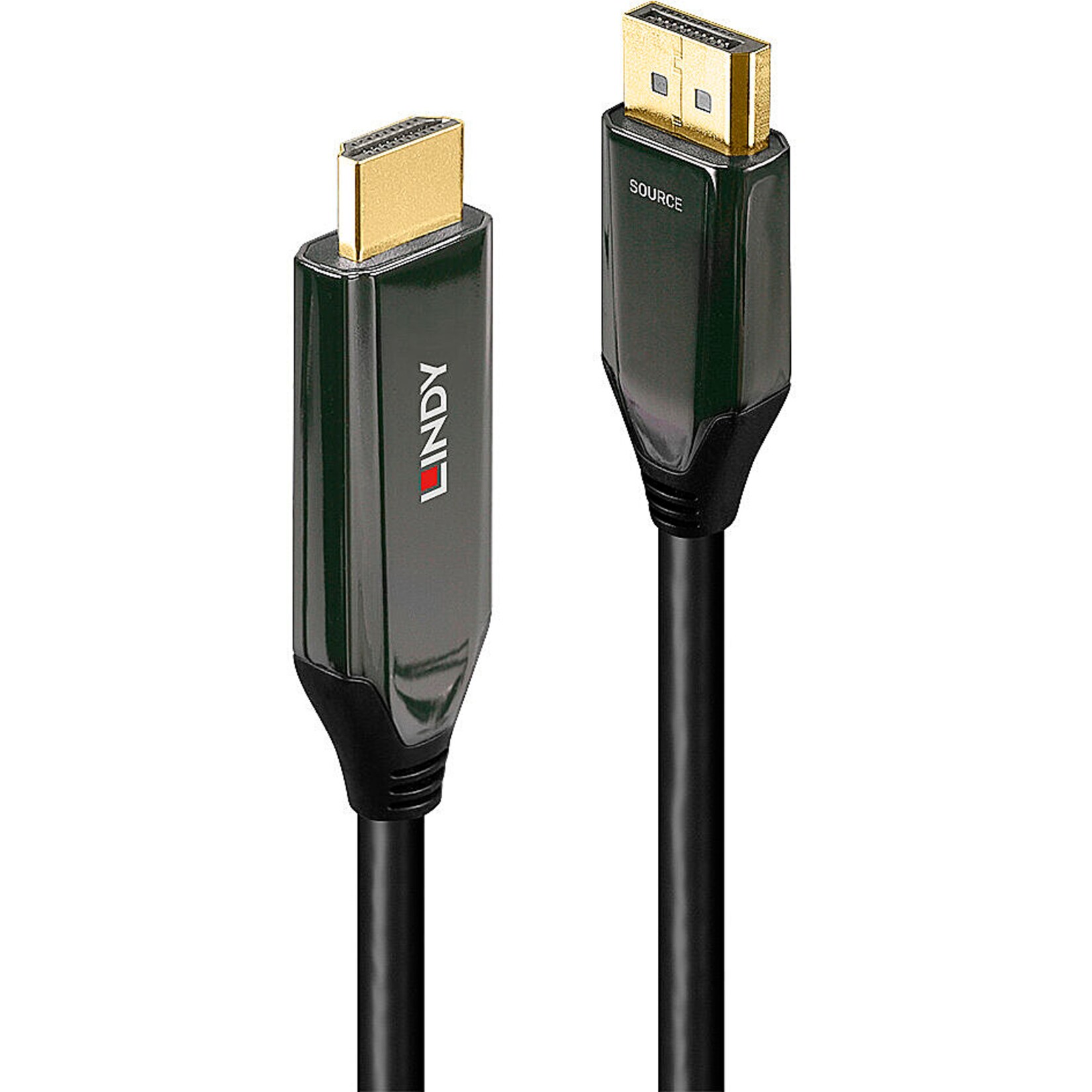 Lindy Adapter Aktives Adapterkabel DisplayPort > HDMI 8K60 | 04002888409315