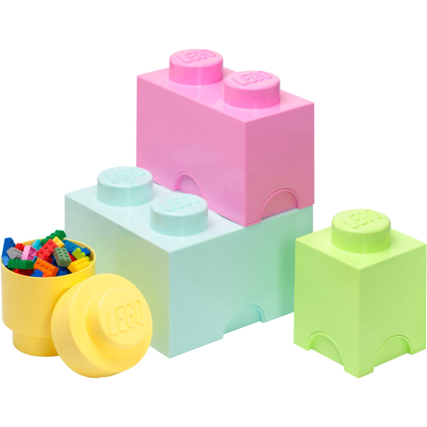Room Copenhagen Aufbewahrungsbox LEGO Speicherbaustein Multi Pack 4er