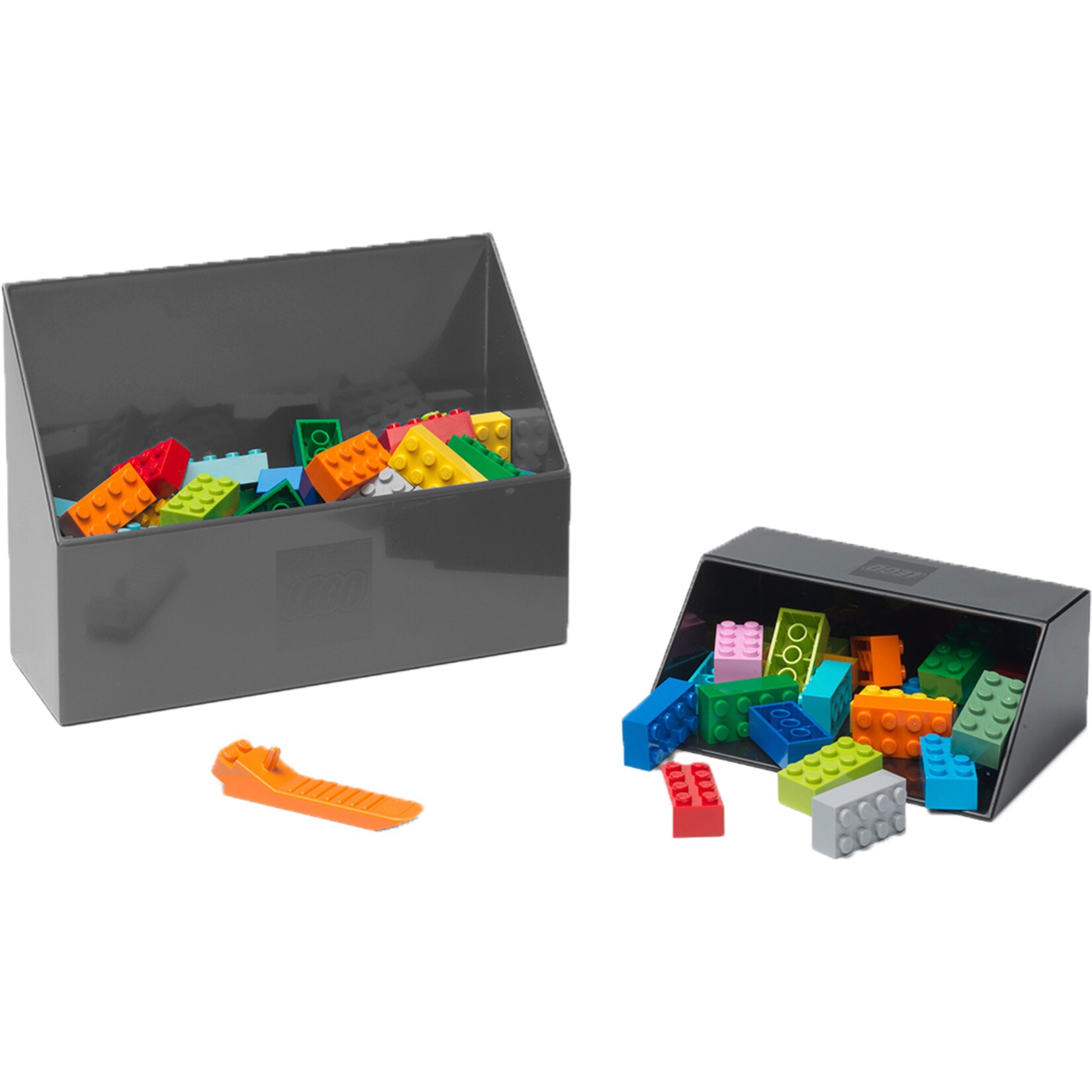 Room Copenhagen Aufbewahrungsbox LEGO Stein Schaufel 2er Set | 05711938035181