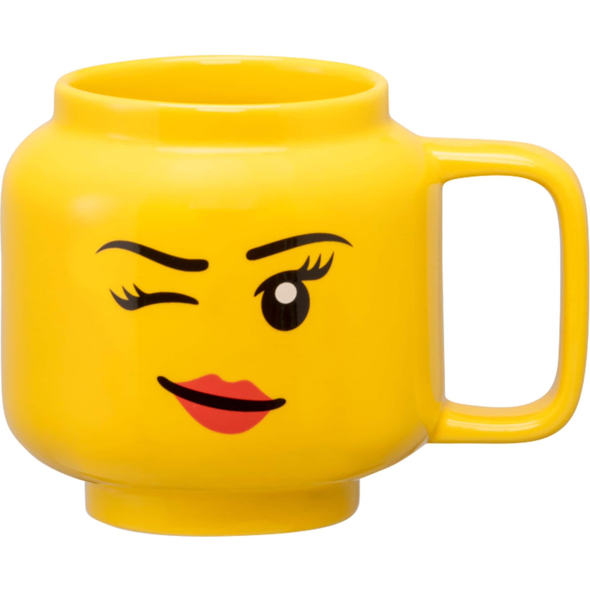 Room Copenhagen Tasse LEGO Keramiktasse Winking Girl, klein - Bild 1